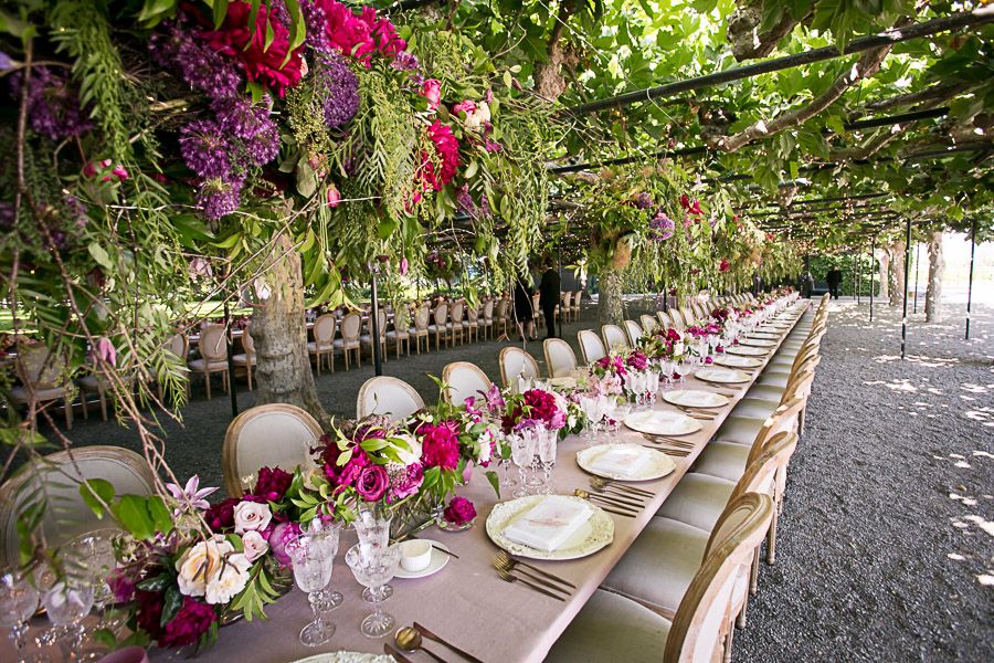 Romantic Wedding at Beaulieu Gardens in Rutherford, CA
