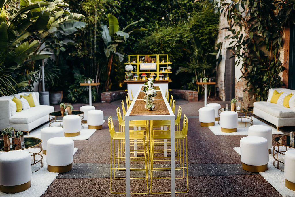 Yellow-Themed Super Sweet Sixteen Party