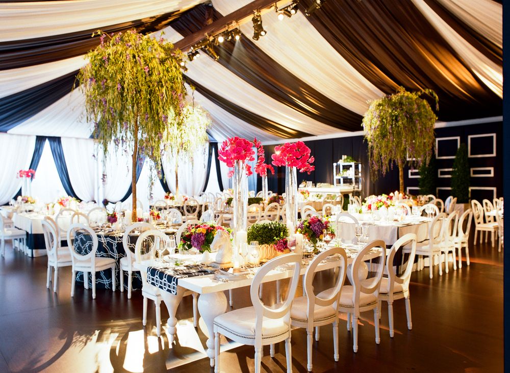 Tented Estate Summer Wedding In Barrington Hills, IL
