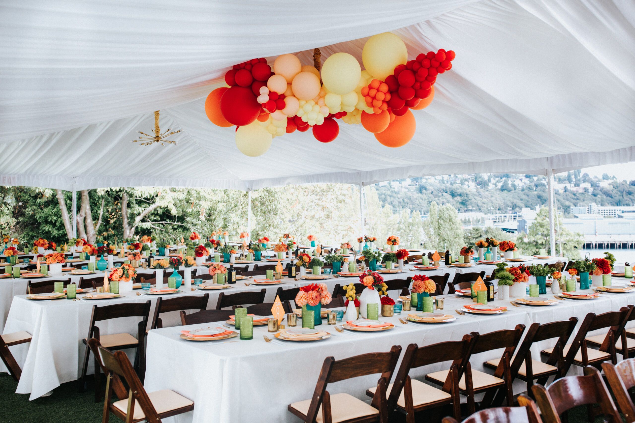 Vibrant Modern Wedding