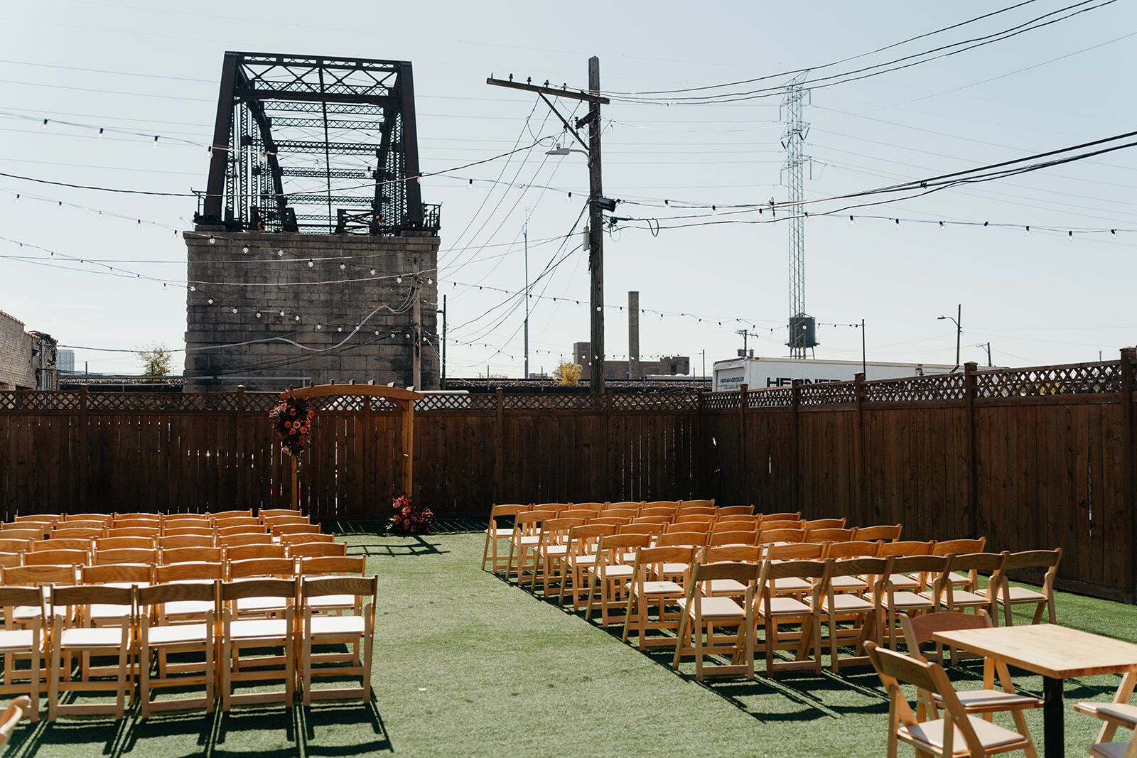 Fun Fall Wedding at Bridge 410 in Chicago, IL
