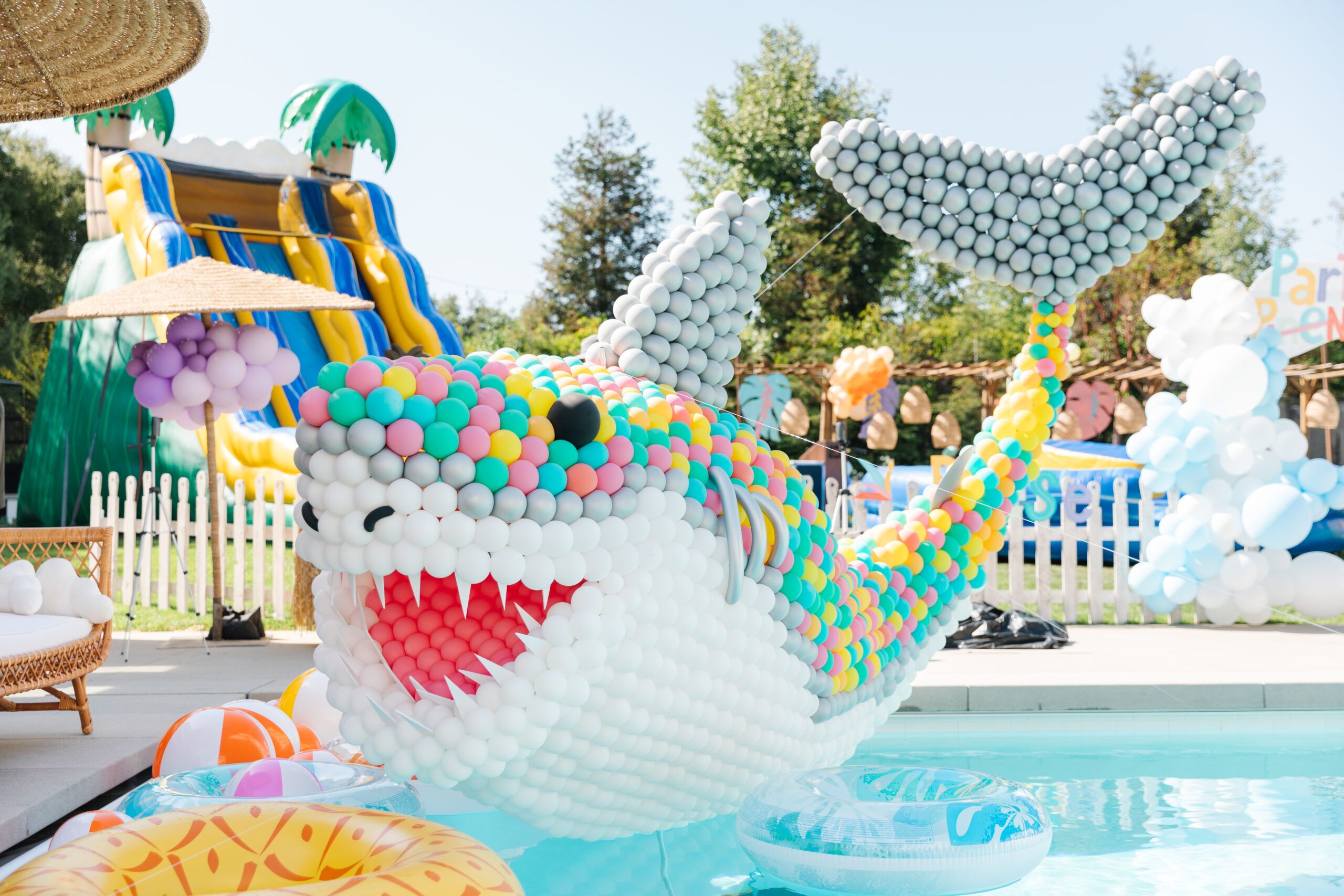 Sunny Outdoor Kid's Birthday Party at a Private Residence in Los Angeles, California