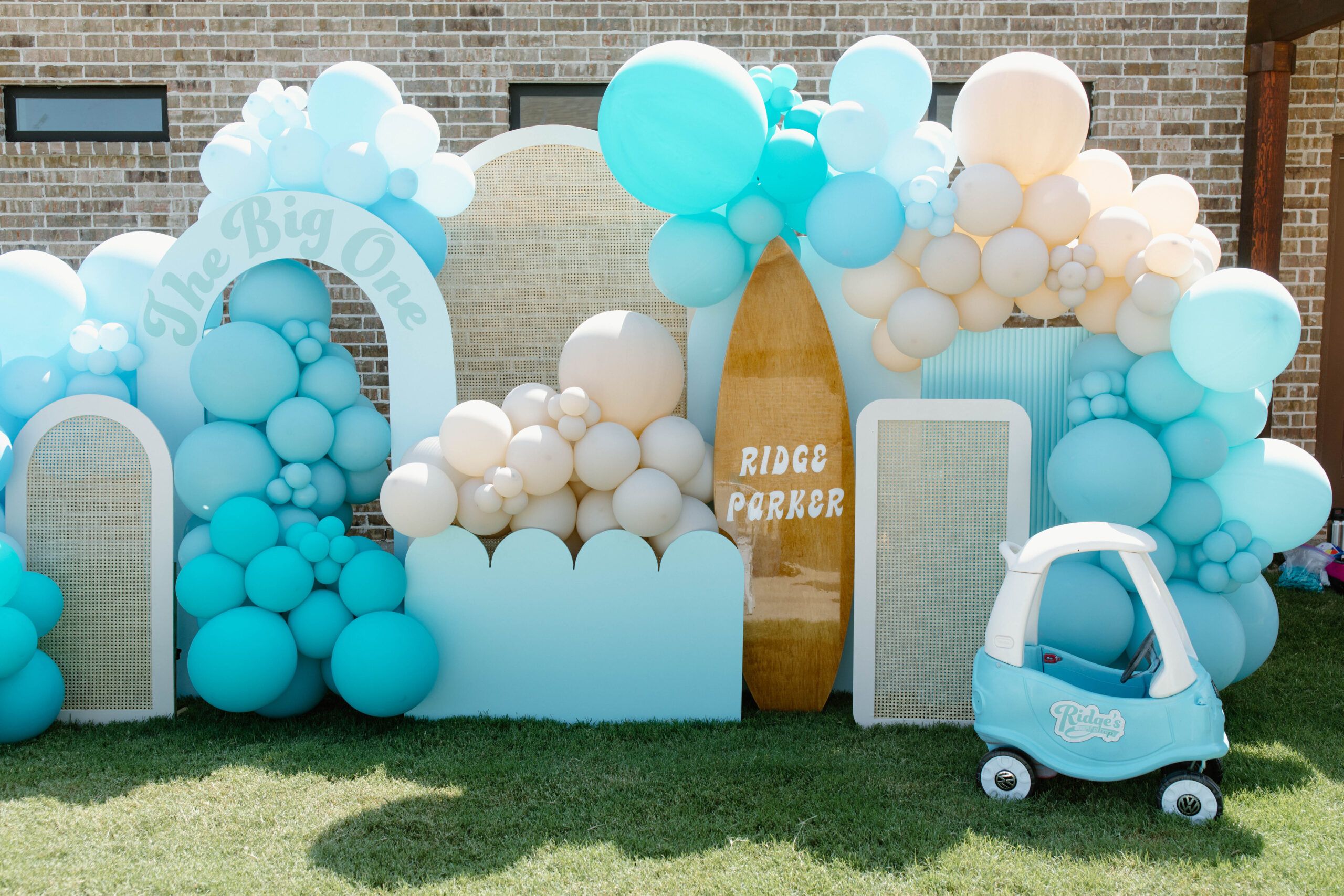 Surfer-Themed 1st Birthday Party in Dallas, Texas