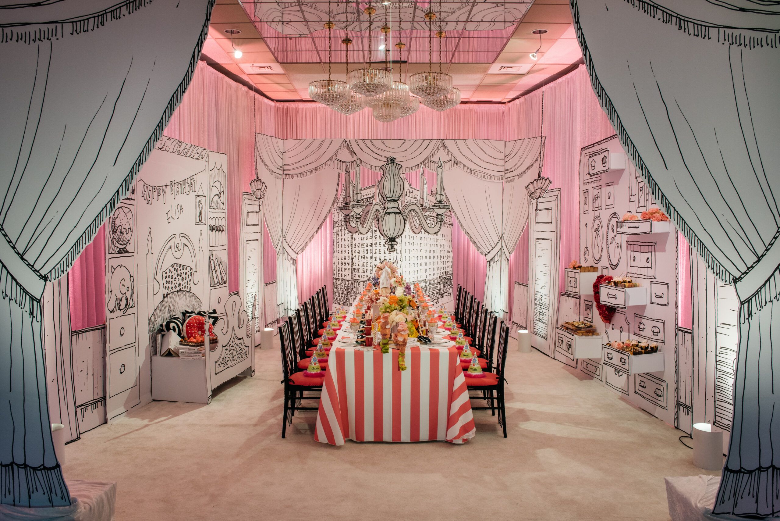 Welcome to the Drawing Room Birthday Party at Leo's Ristorante in Warren, Ohio