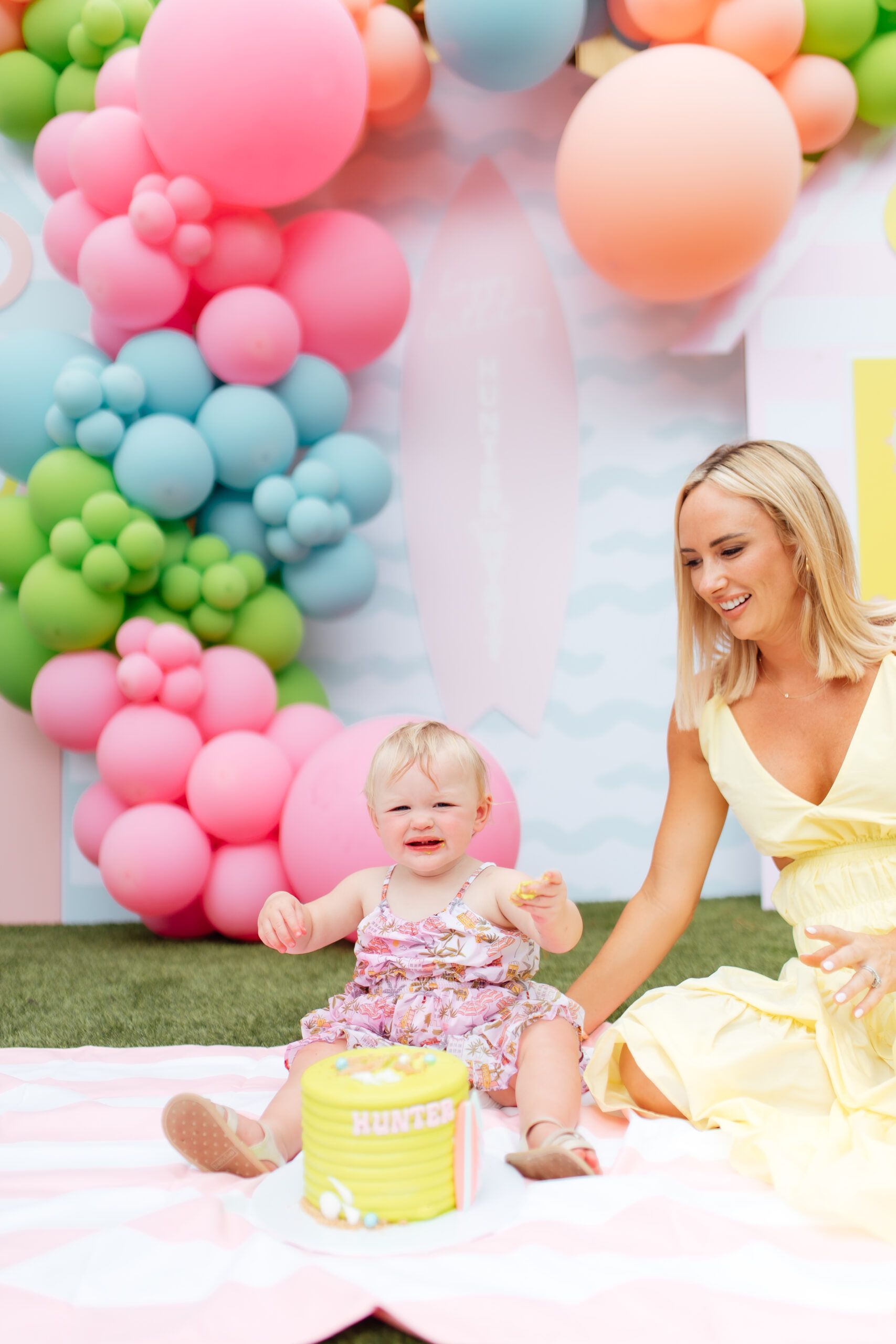 Hunter + Wyatts Beach Club Birthday