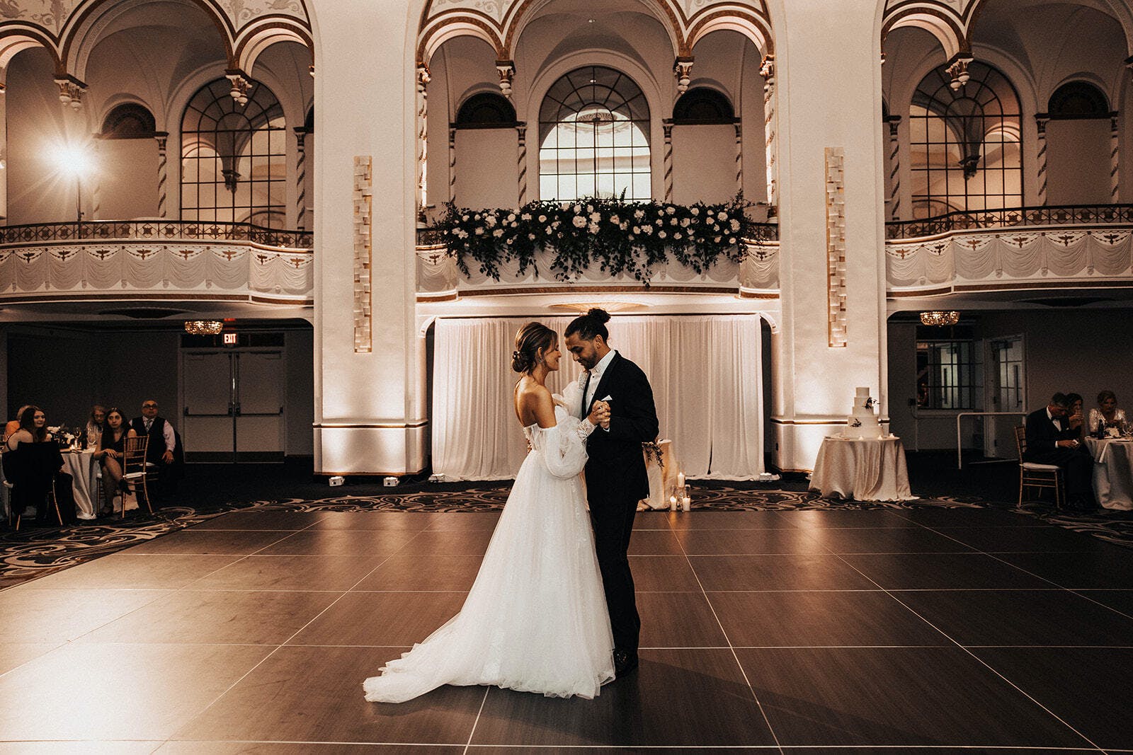 Romantic Wedding at Boston Park Plaza in Boston, Massachusetts