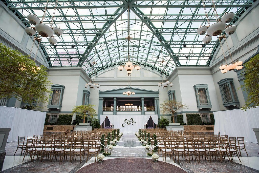 Gorgeous Historic Library Chicago Wedding