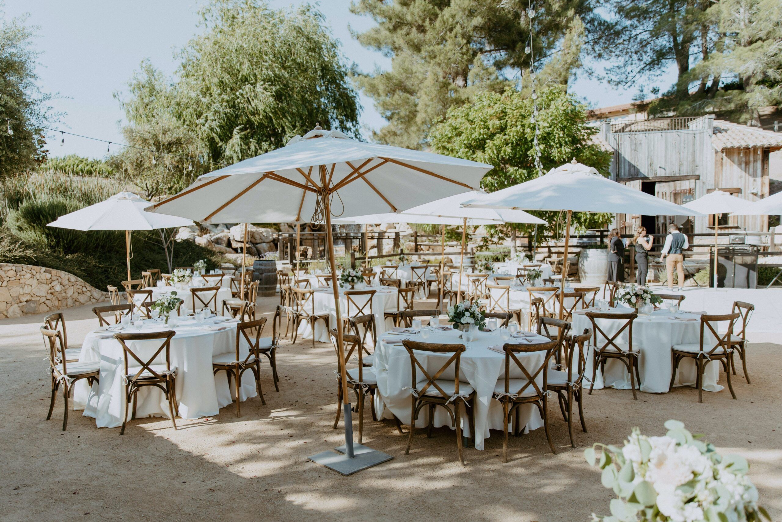 Soft and Romantic Resort Courtyard Wedding at Terra Mia in Paso Robles, California