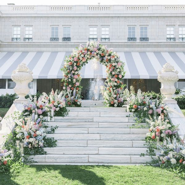 OPULENCE AWAITS FOR THIS BREATHTAKING WEDDING AT NEWPORT MANSIONS EVENT & WEDDING RENTALS, PLANNED BY INFINITE EVENTS