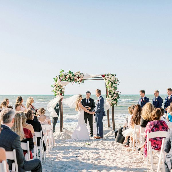 Beach wedding color guide