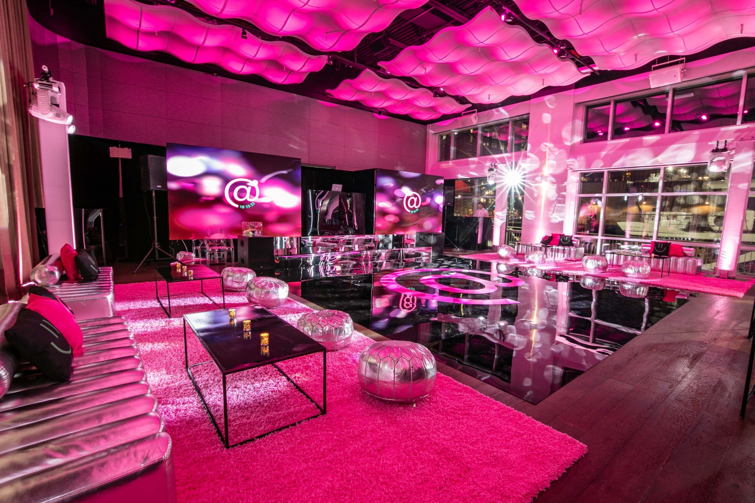 Black, Pink and Silver Bat Mitzvah