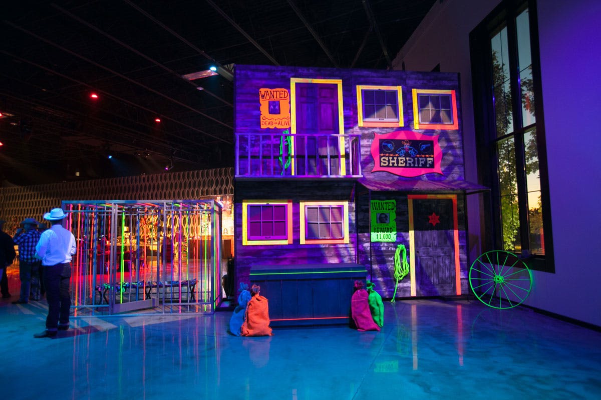 Chic, Colorful Wild West Themed Party at The Geraghty