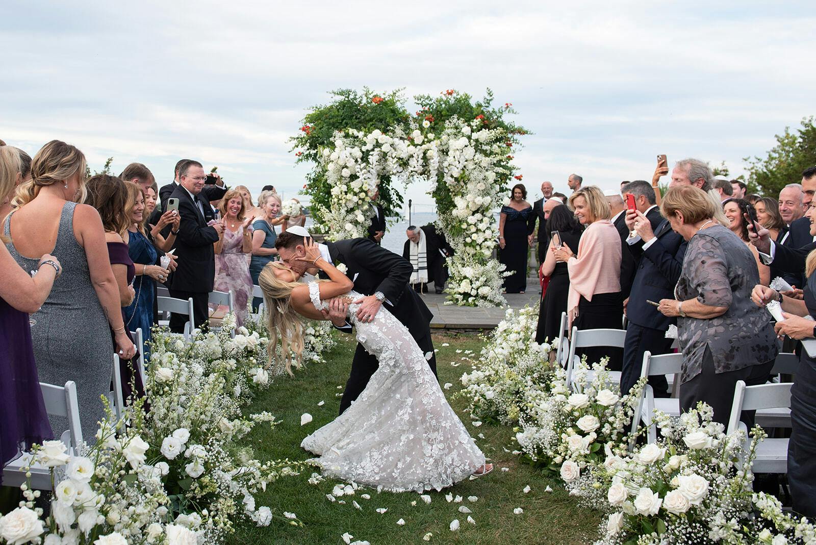 Glamorous Wedding at Castle Hill Inn in Newport, Rhode Island