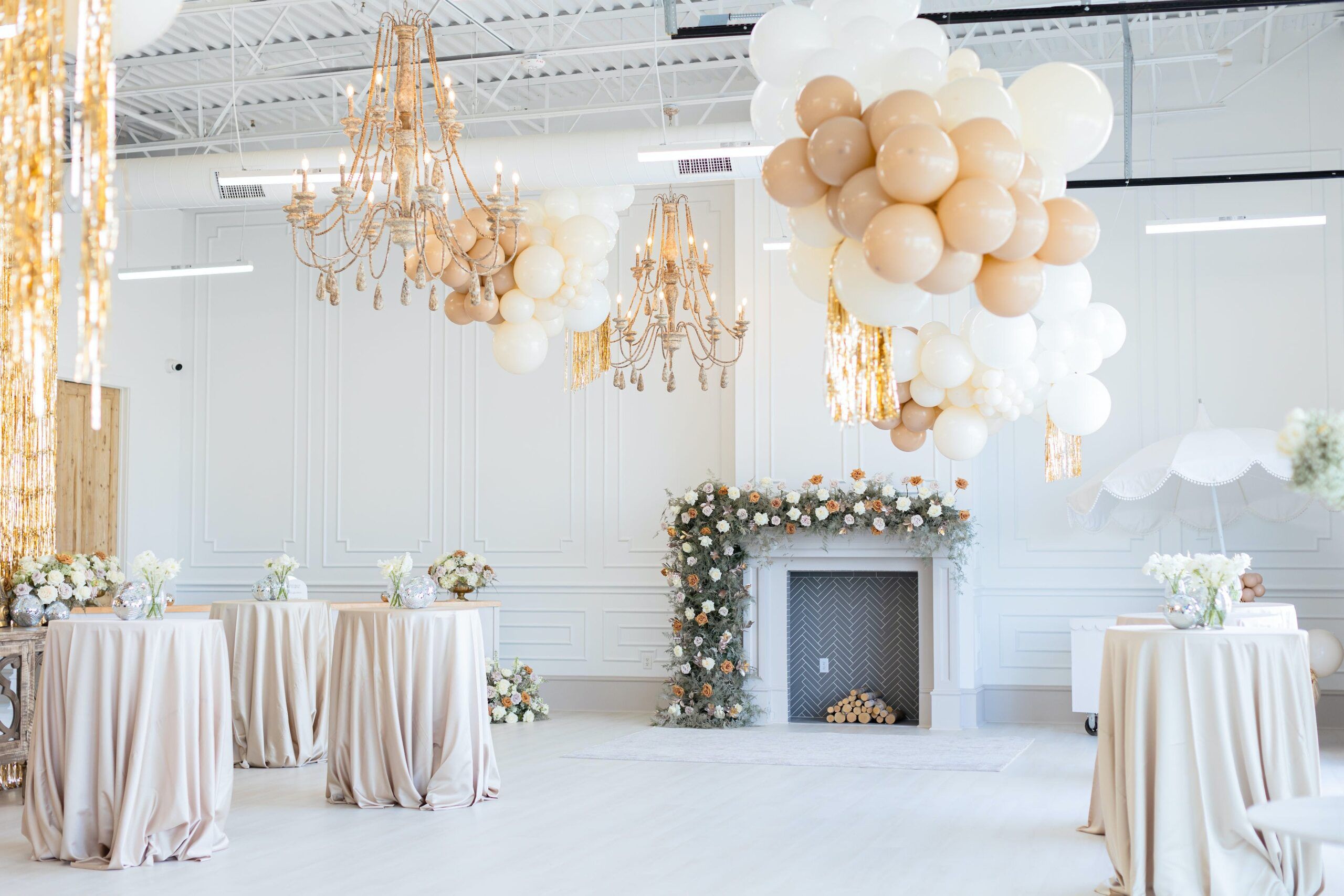 Golden Disco Ladies Night Event at Hollis Event Company in Fulshear, Texas