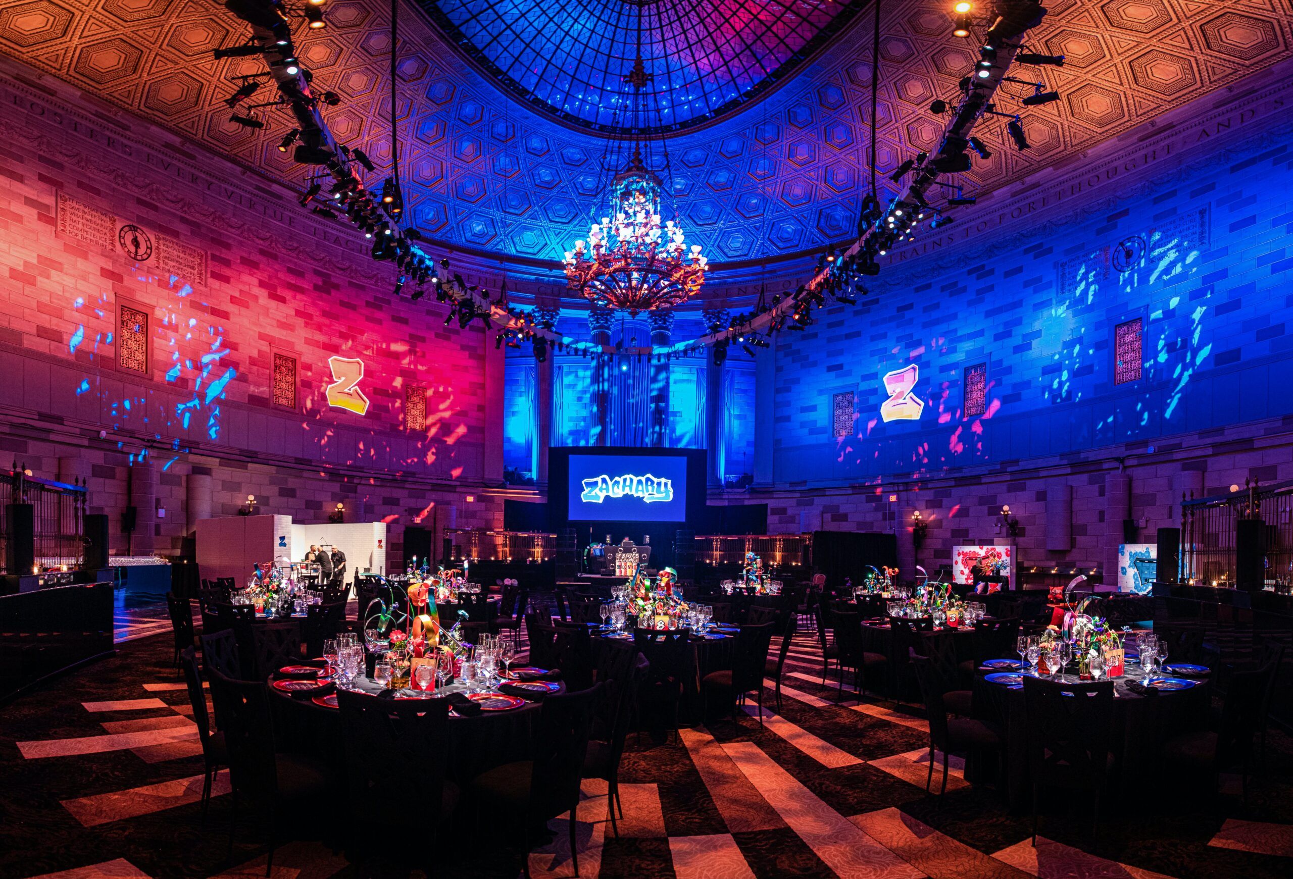 Graffiti Themed Bar Mitzvah at Gotham Hall in New York