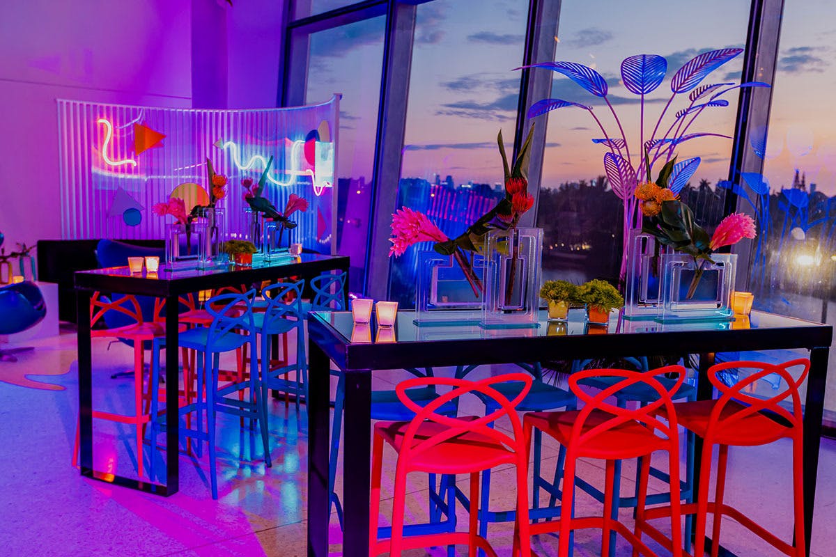 Miami Vice-themed Corporate Event at Faena Hotel in Miami Beach, Florida