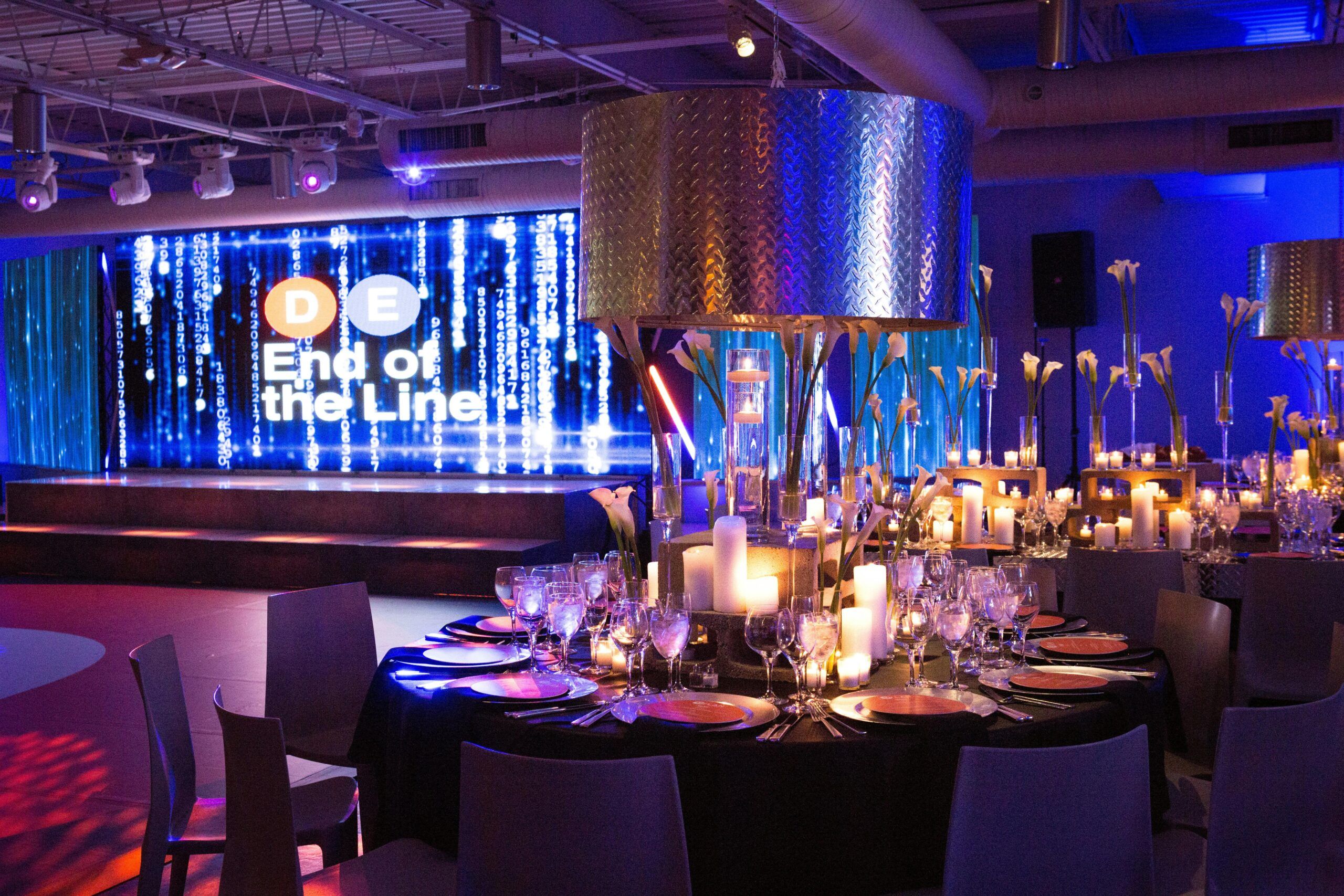 NYC Transit-Inspired Bar Mitzvah at Abigail Kirsch at The Loading Dock in Stamford, CT