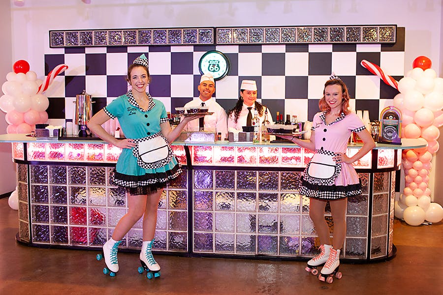 Retro Themed Sock Hop in Dallas, Texas