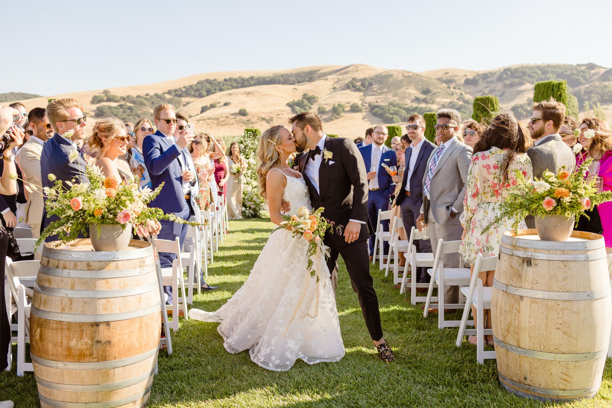 Romantic Destination Wedding at Viansa Sonoma