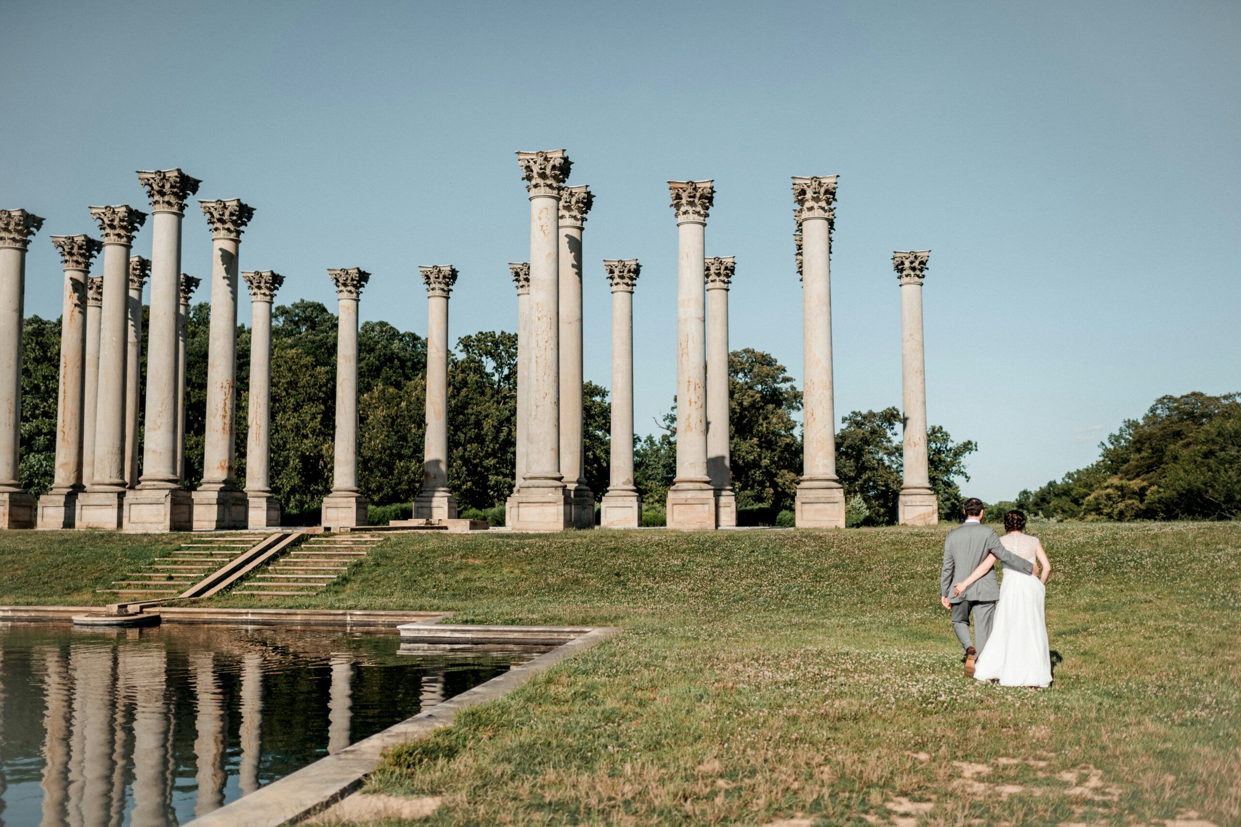 Outdoor Wedding at United States National Arboretum