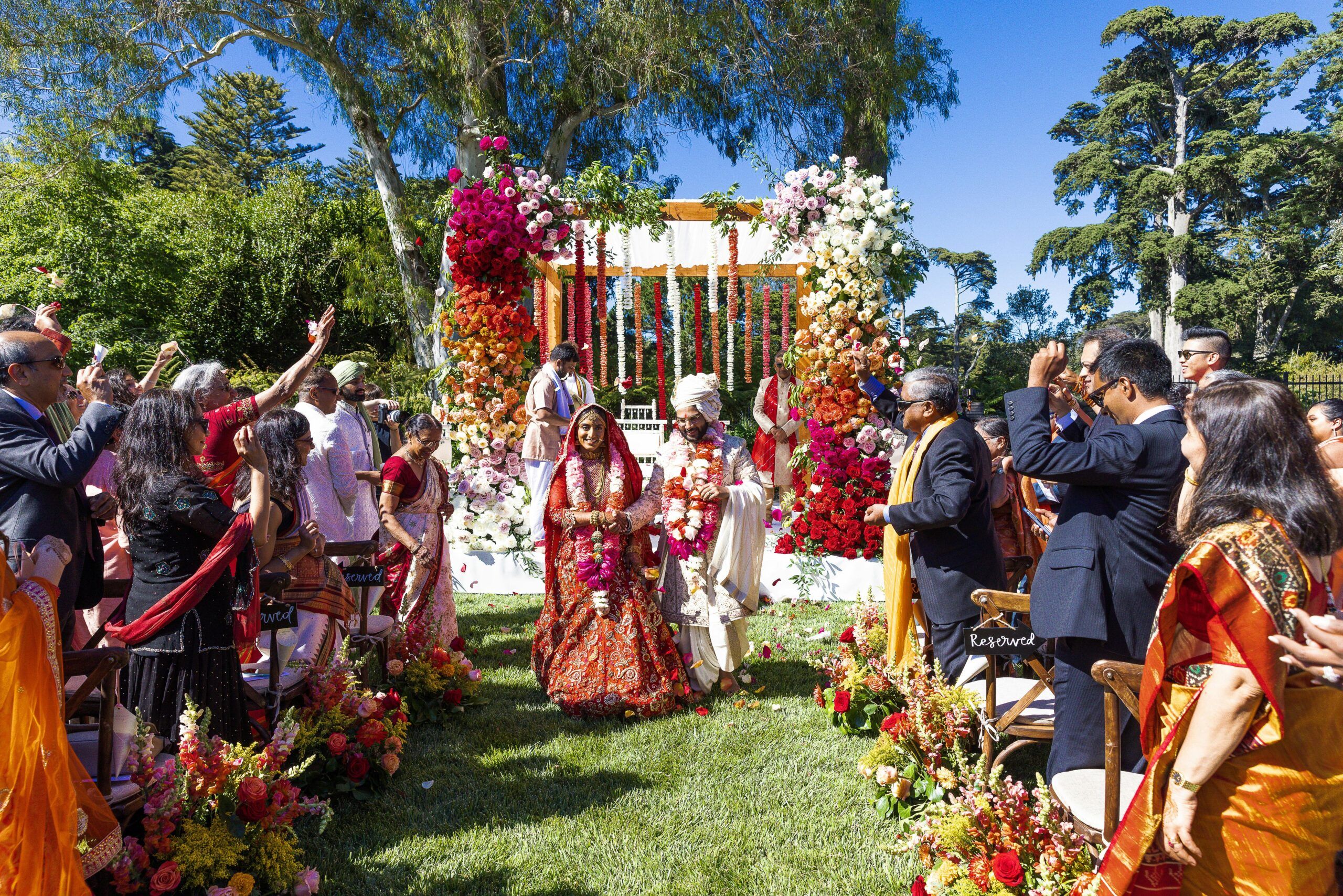 Extravagant Wedding at Botanical Gardens and Academy of Sciences in San Francisco, CA