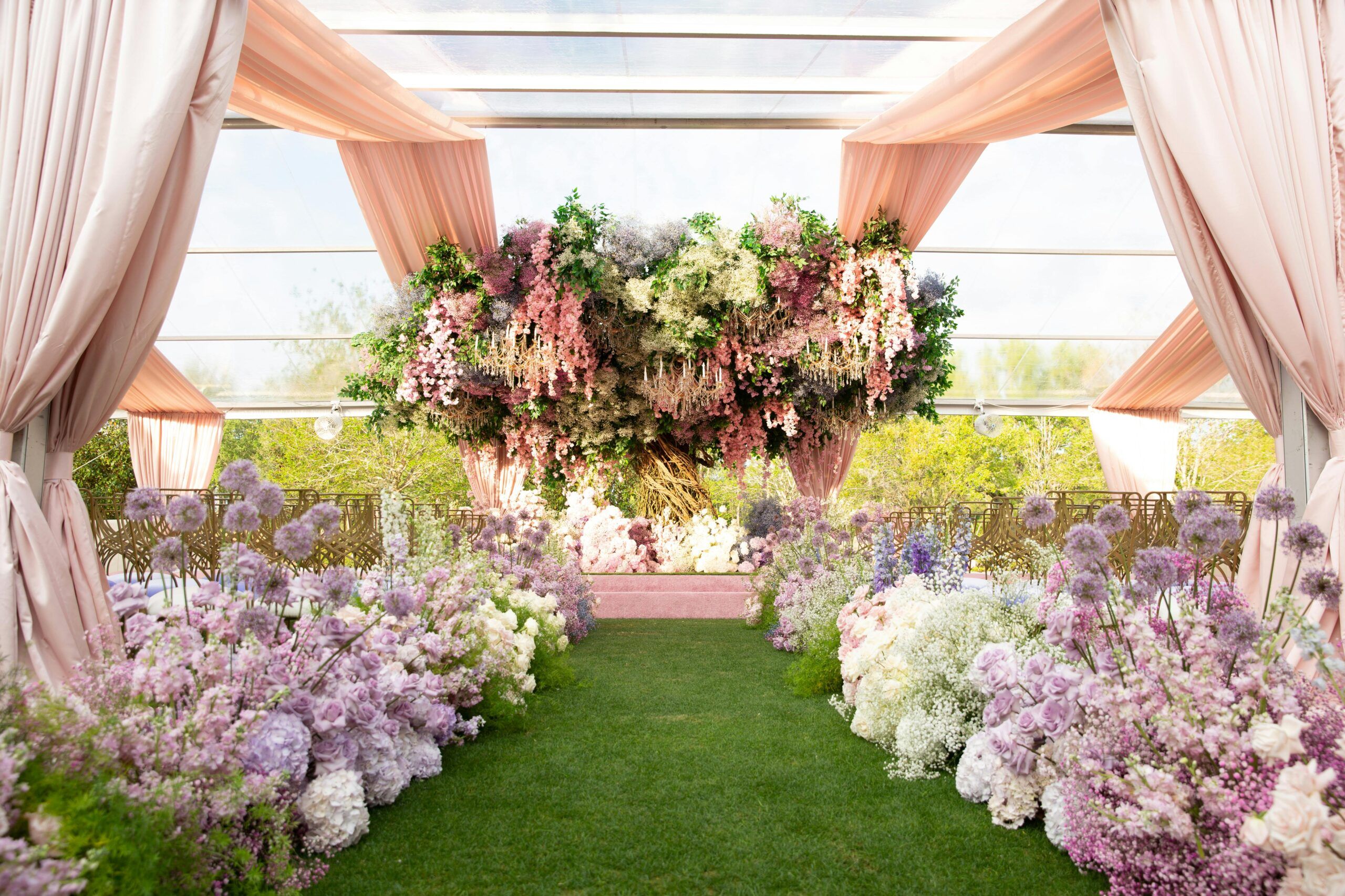 Whispers of Enchantment Fill the Air at This Bridgerton Inspired Ceremony & Reception