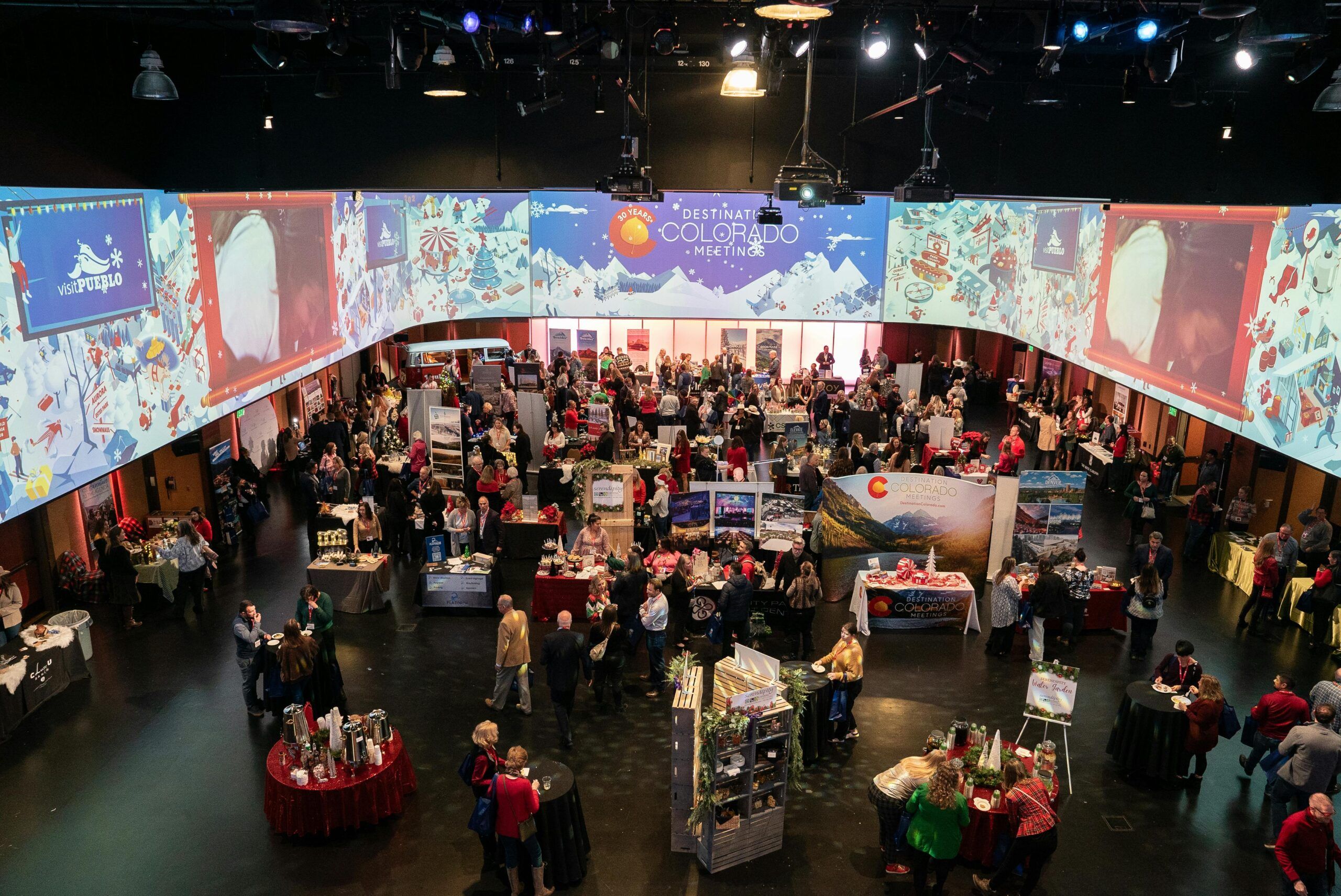 Frosty Delights: Winter Wonderland Unveiled at This Destination Colorado Tradeshow at Infinity Park Event Center