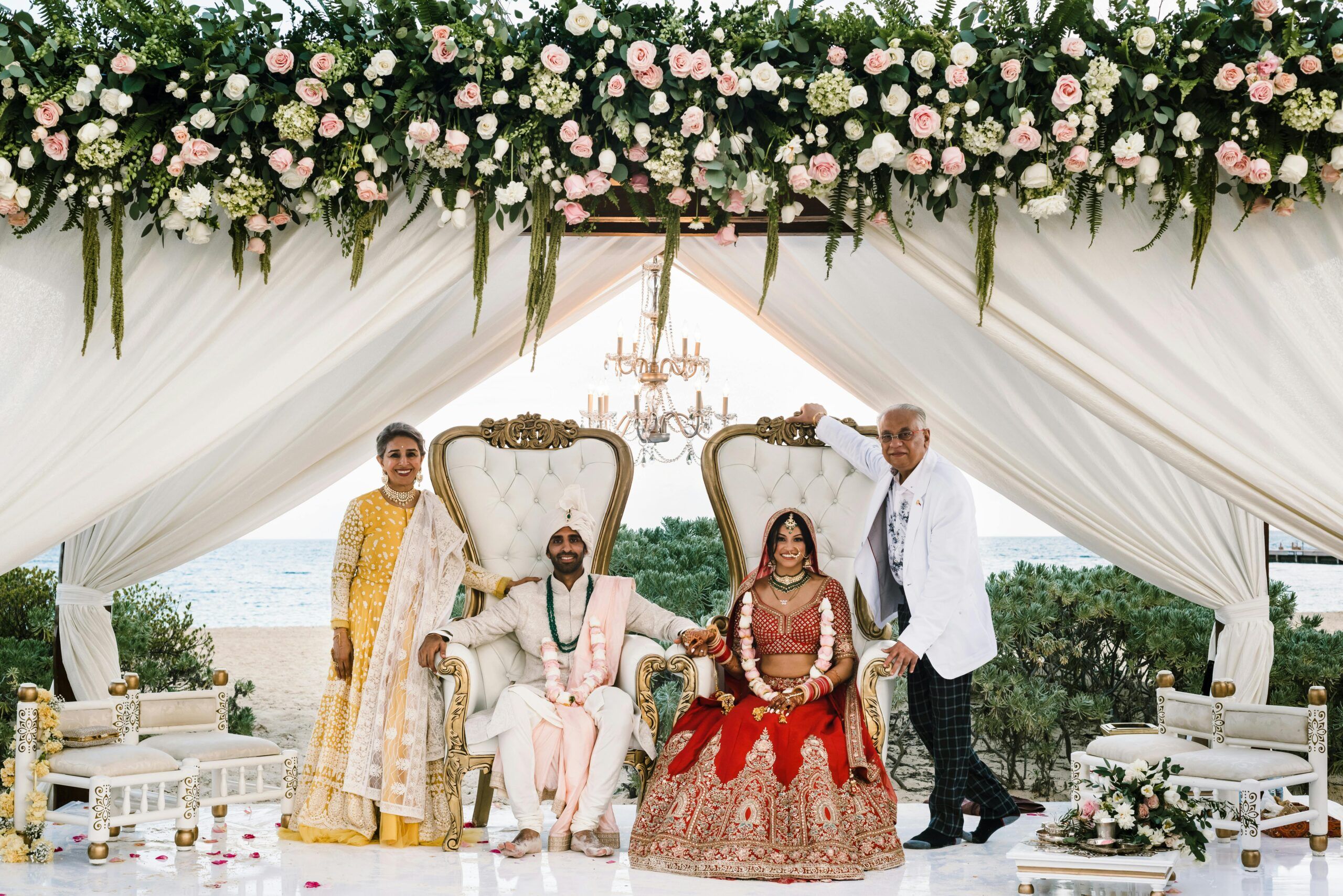 Gorgeous Beachside Wedding in Cancún, Mexico