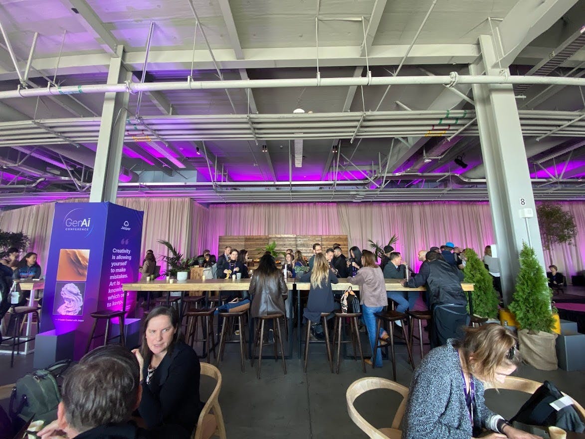 Immersive corporate event at Pier 27, San Francisco, CA