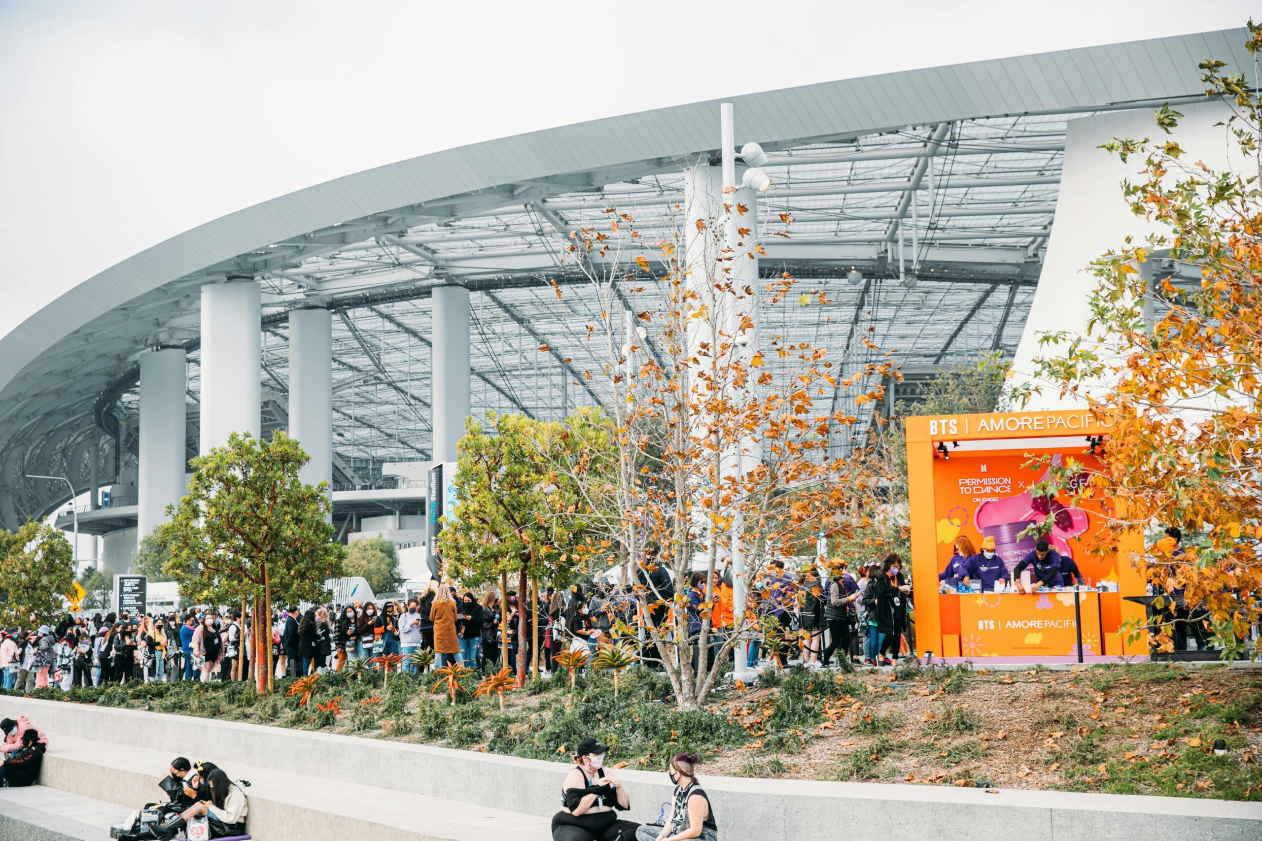 Laneige X BTS Sofi Stadium Pop Up