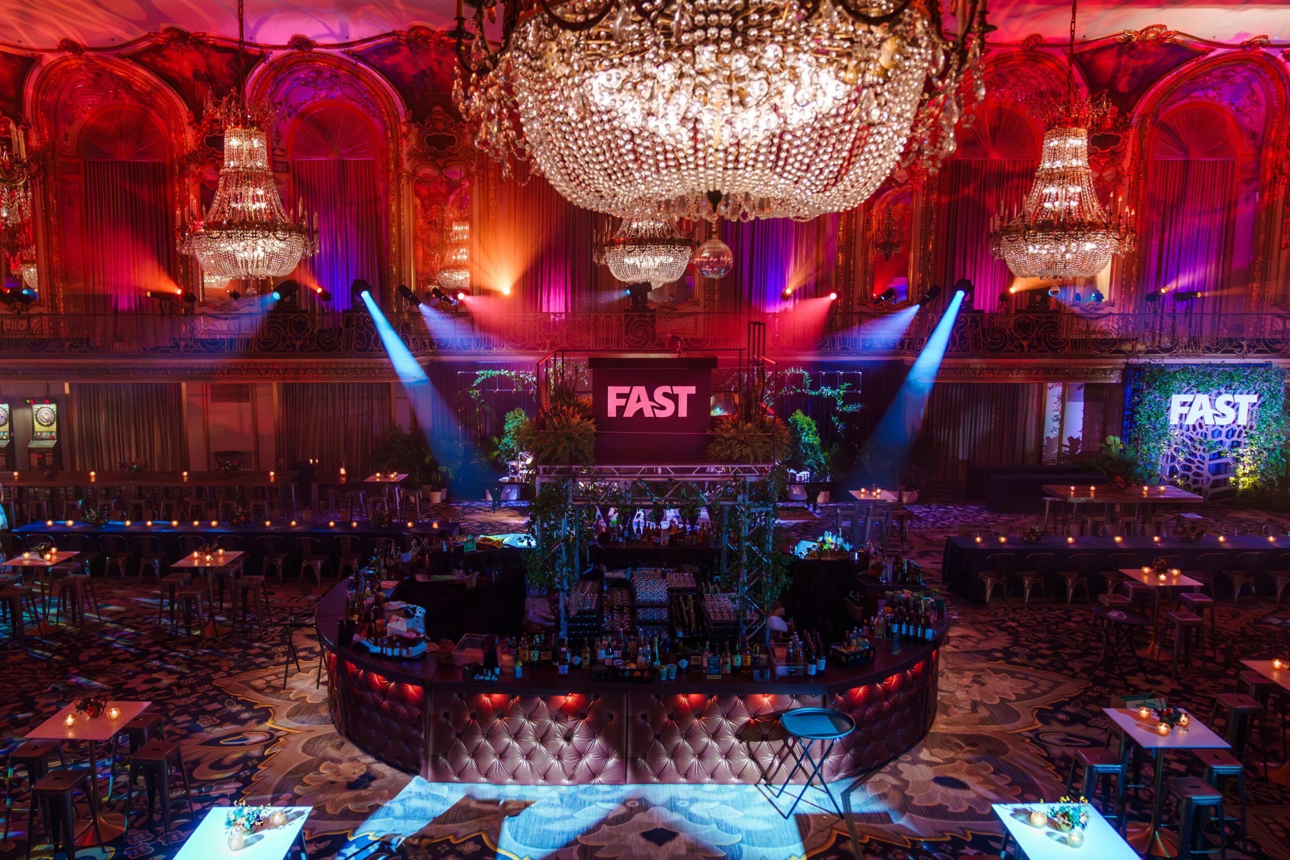 Opulent Corporate Welcome Reception