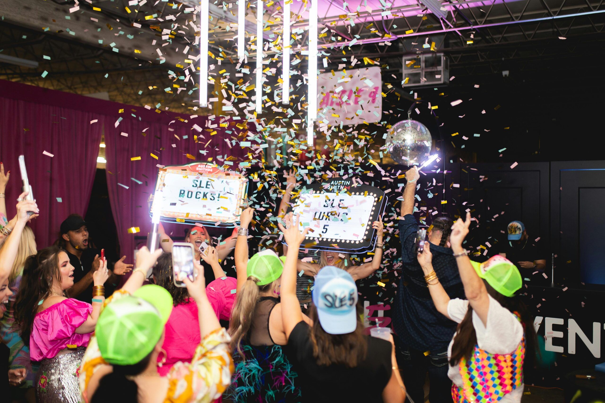 Social Llama Events Anniversary Party at Social Llama Headquarters Loading Dock in Dallas, Texas