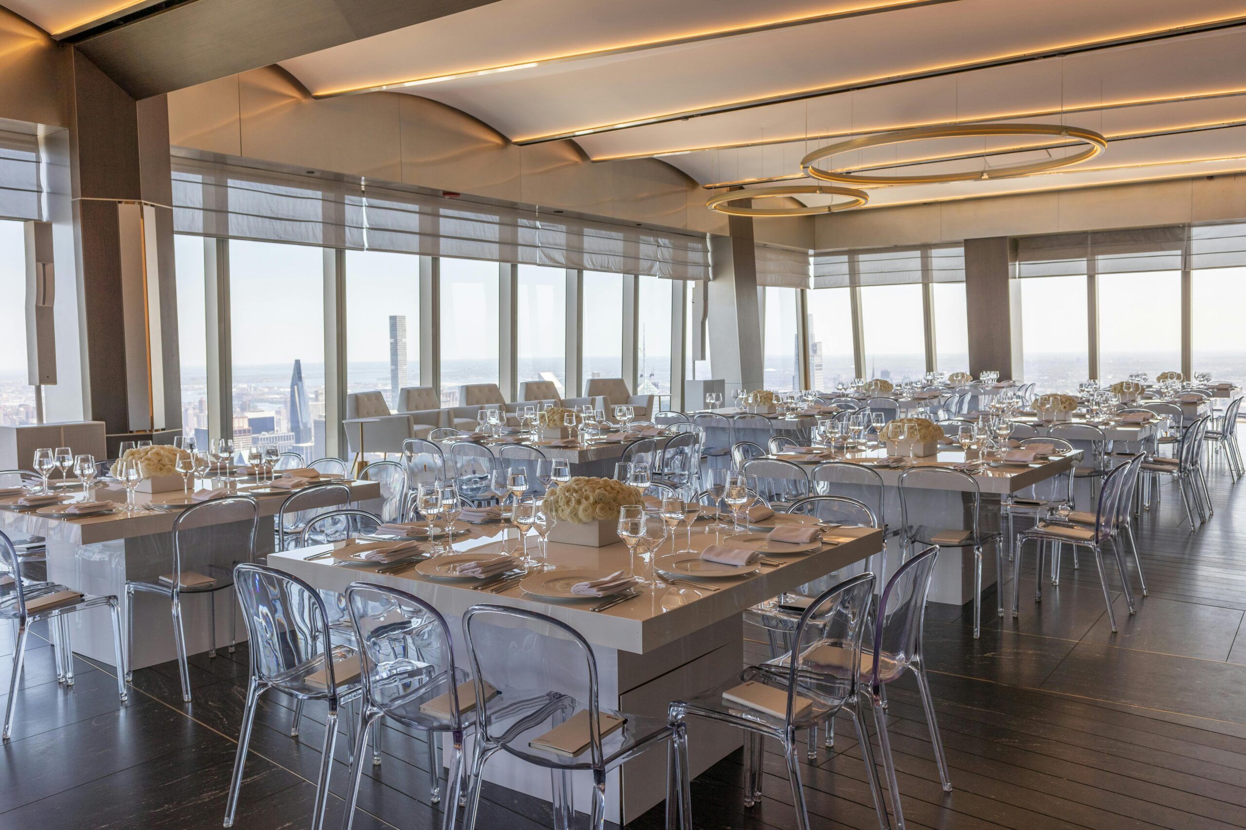 Step Into This Transcendent Skyline Corporate Lunch at PEAK Events