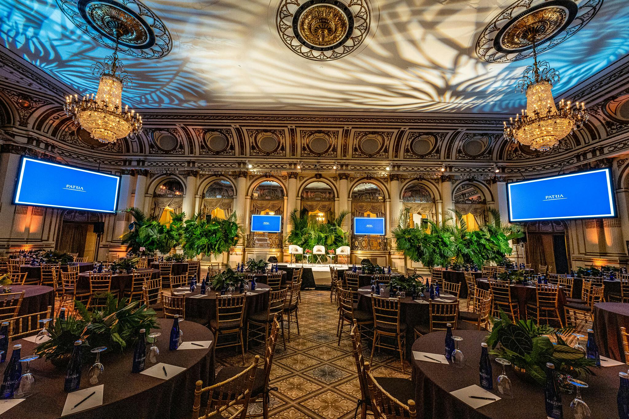 This Luxe Corporate Event Came to Life at The Plaza New York