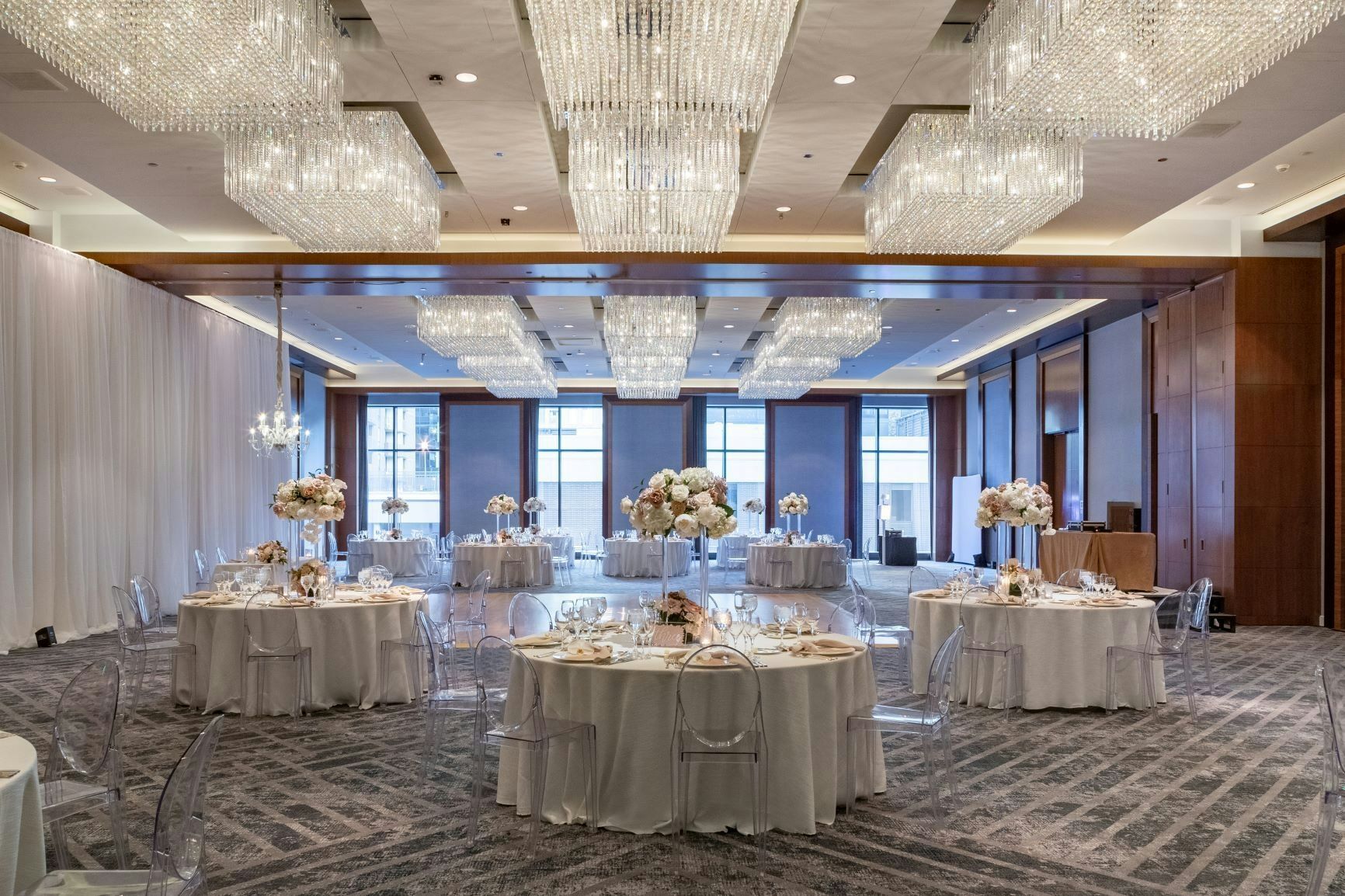 Wedding in the Grand Ballroom at the Four Seasons Hotel Denver