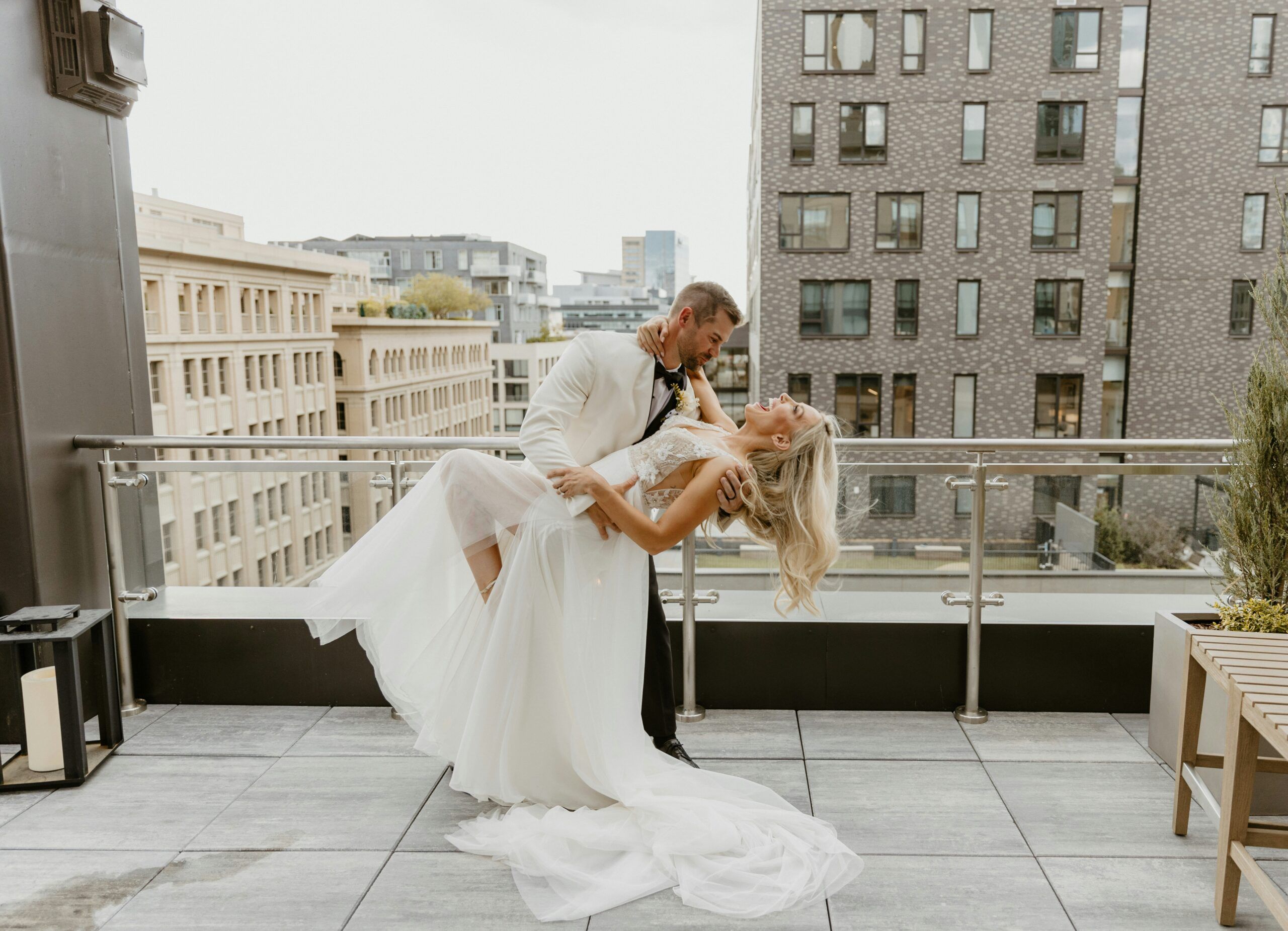 Thompson Denver rooftop wedding