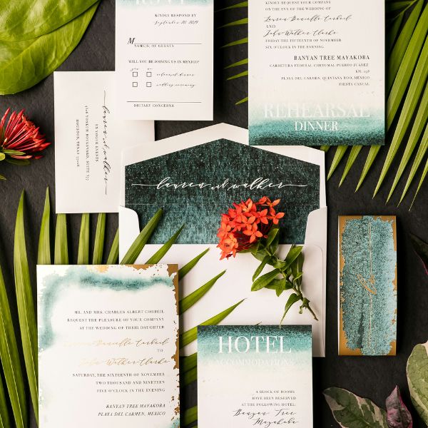 20 Destination Wedding Invitations That Will Have Your Guests Booking Flights
