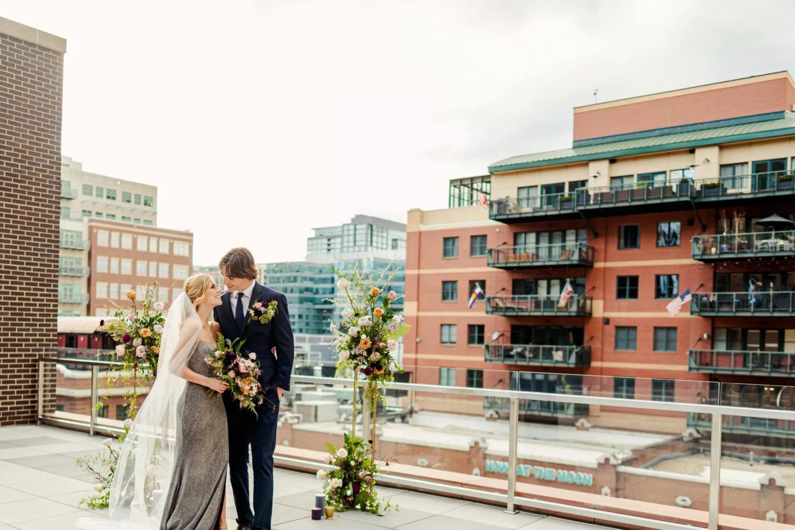 Rooftop Wedding at The Rally Hotel