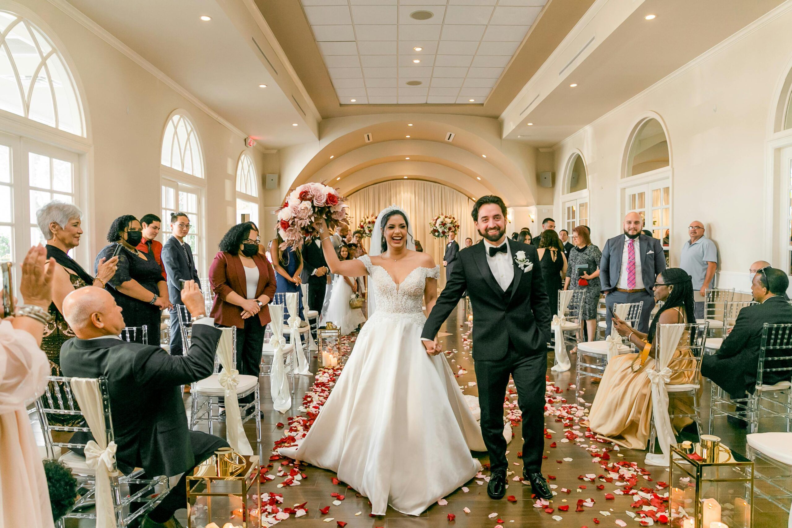 A Romantic Floral-Filled Wedding in Houston