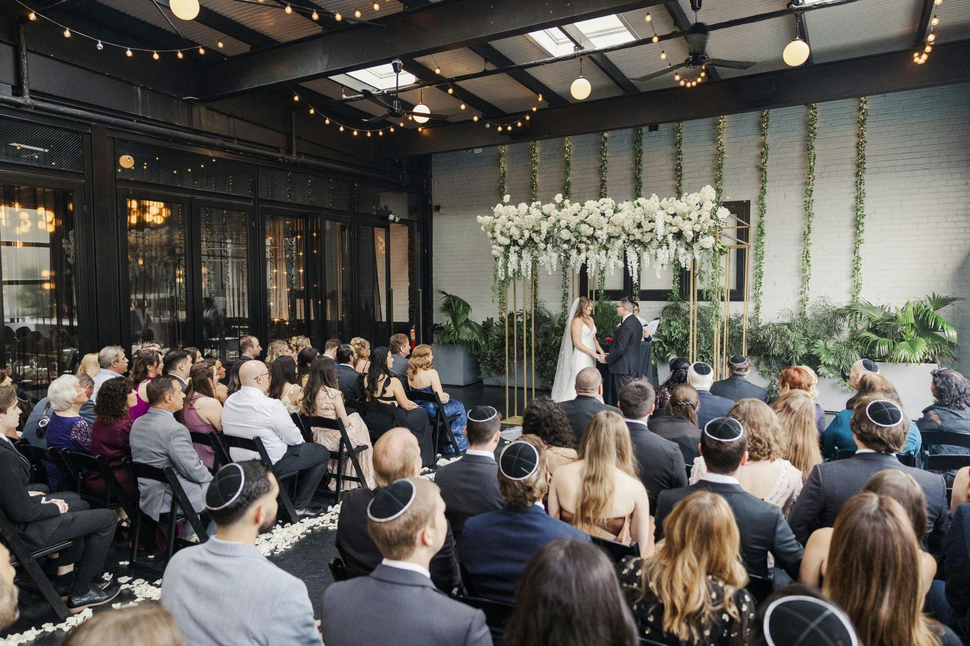 Industrial Elegance Met Modern Luxury at This 501 Union Wedding