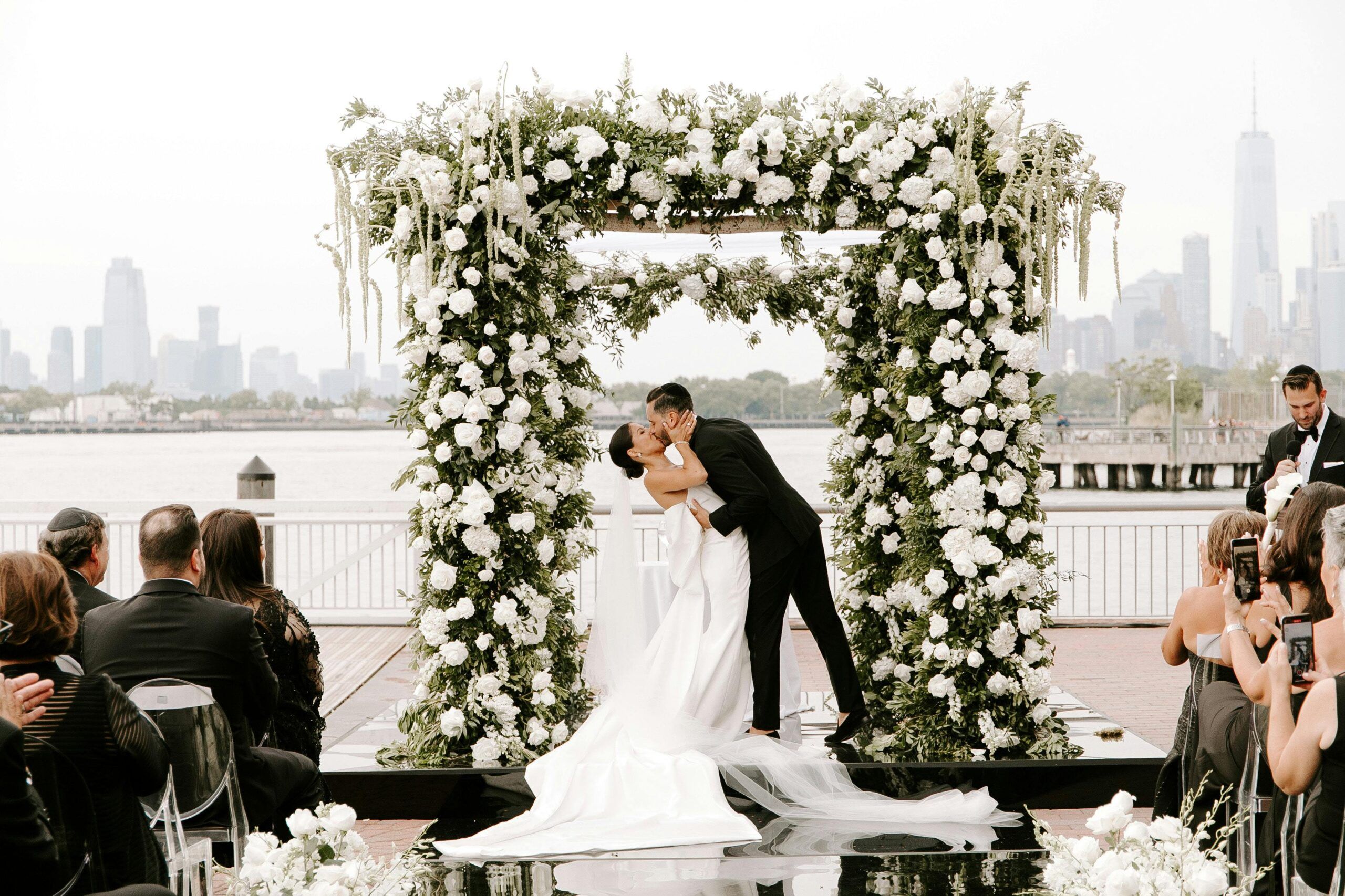 Timeless Wedding at The Liberty Warehouse in New York, New York