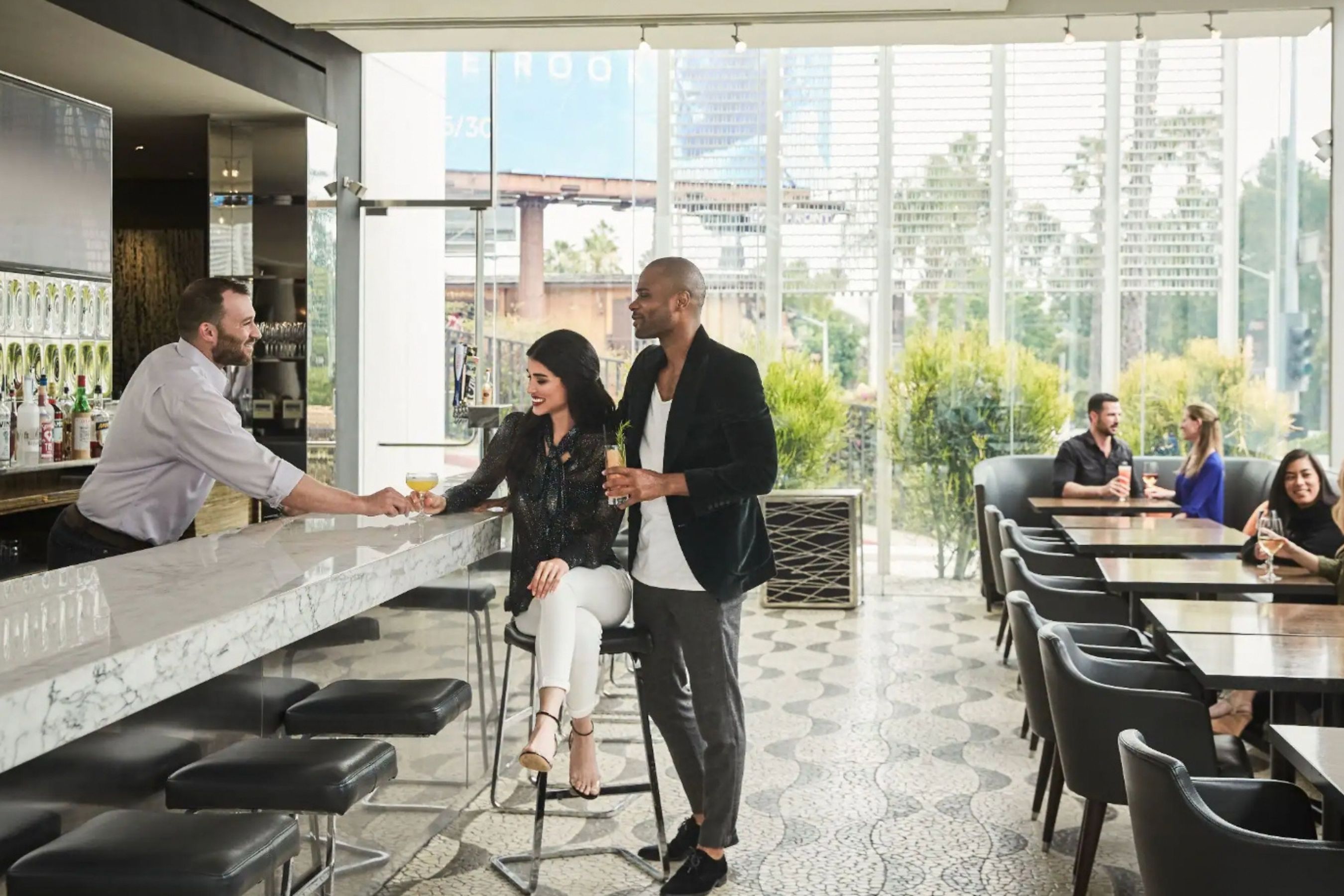 Birthday dinner restaurant buyout at Riot House at Andaz West Hollywood