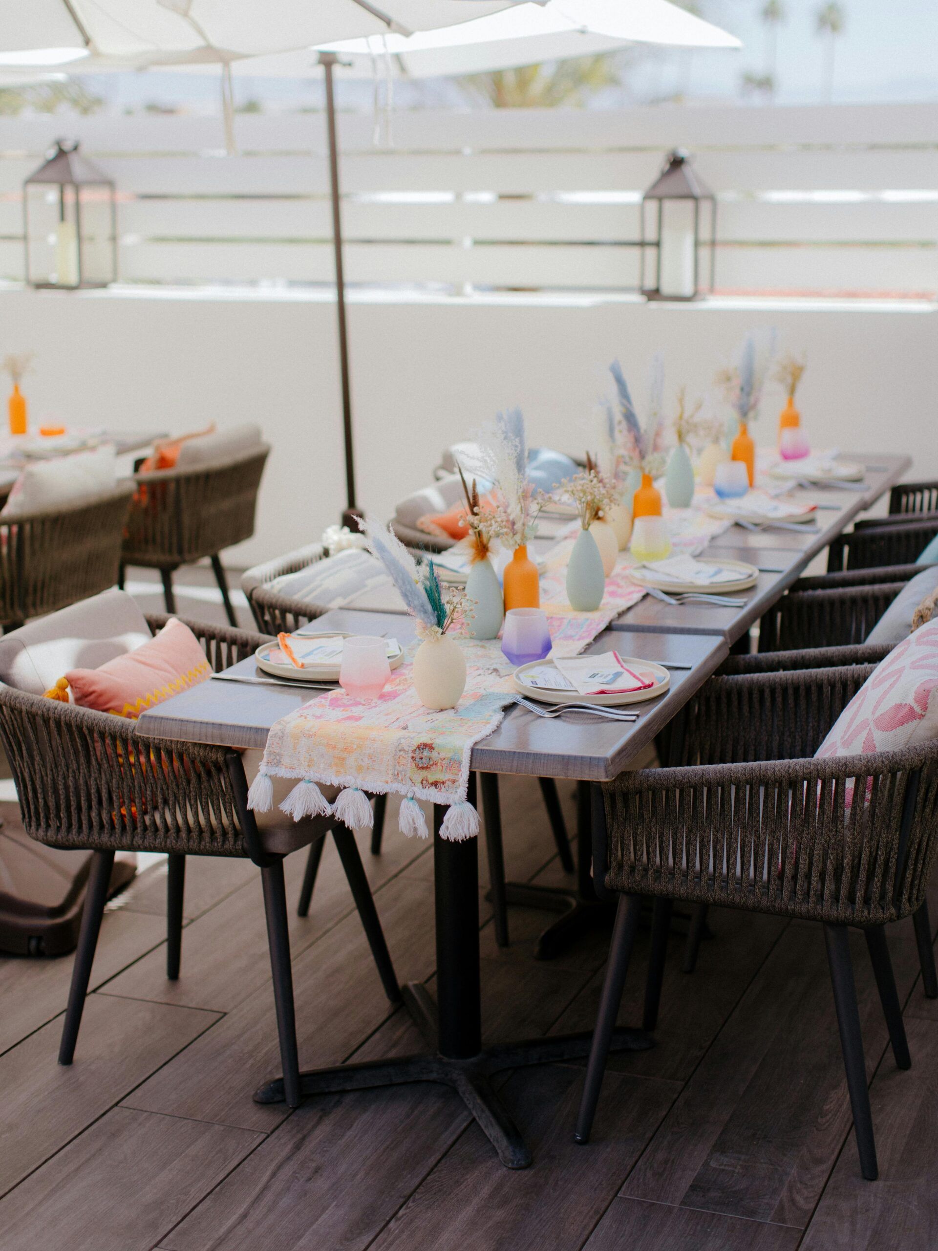 Bright and Boho Neutrogena Pop Up at Coachella in Palm Springs, California