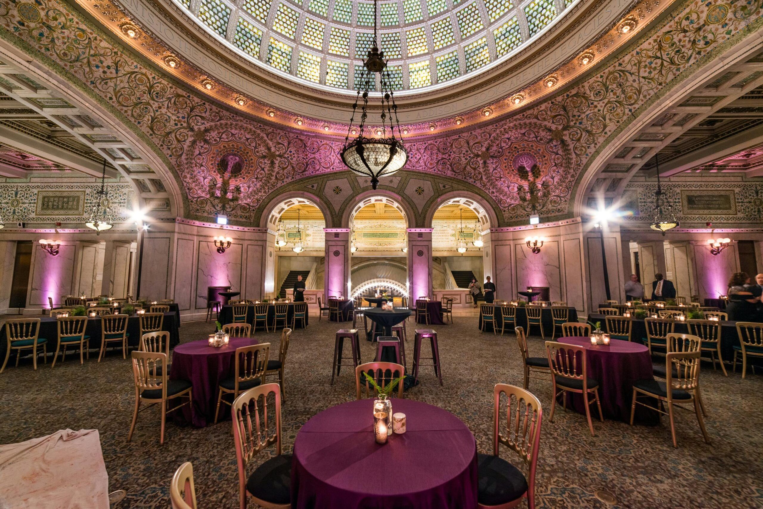 Glam Green & Gold Holiday Party at Chicago Cultural Center in Chicago, IL