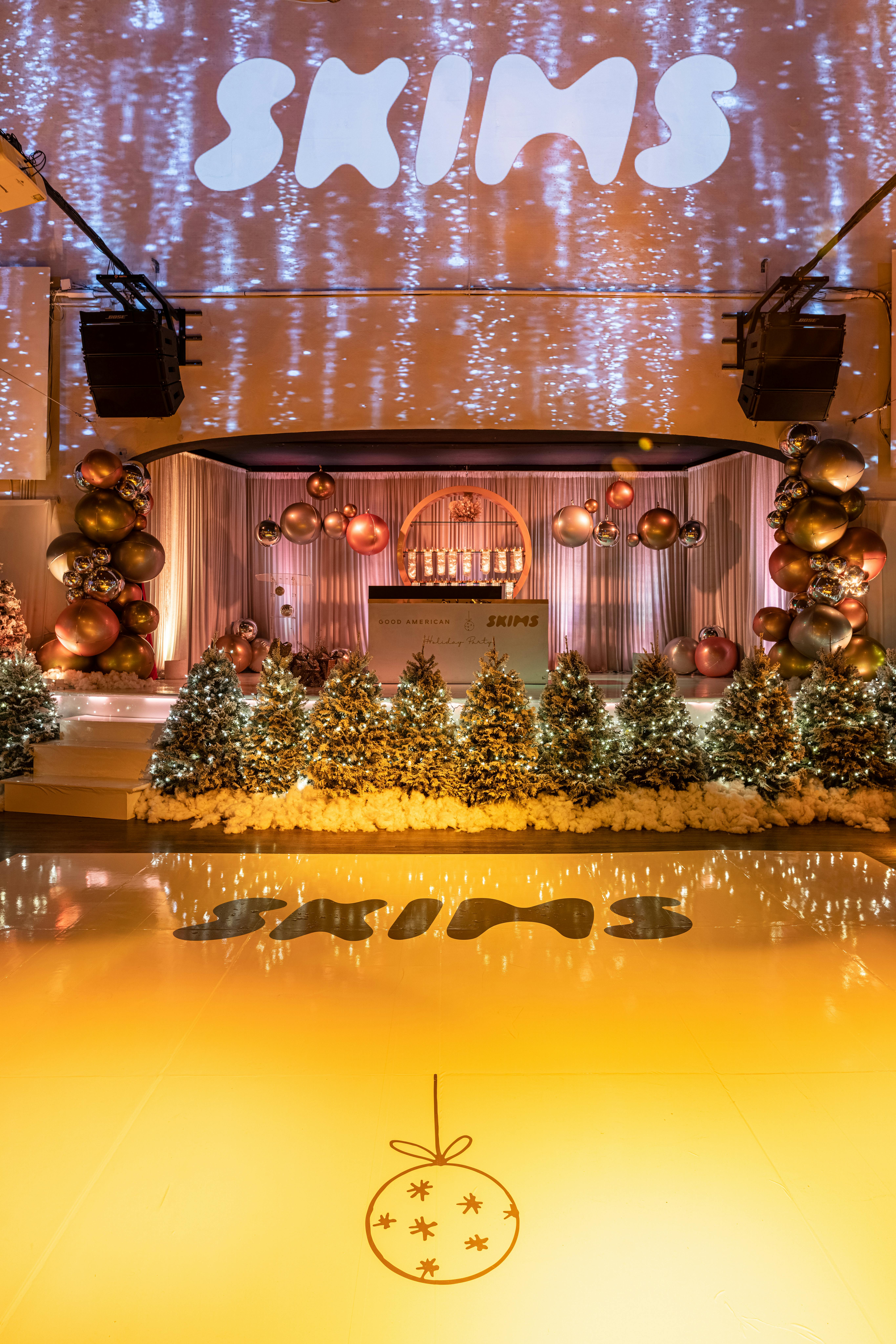 Inside The Skims and Good American Holiday Party at Candela La Brea