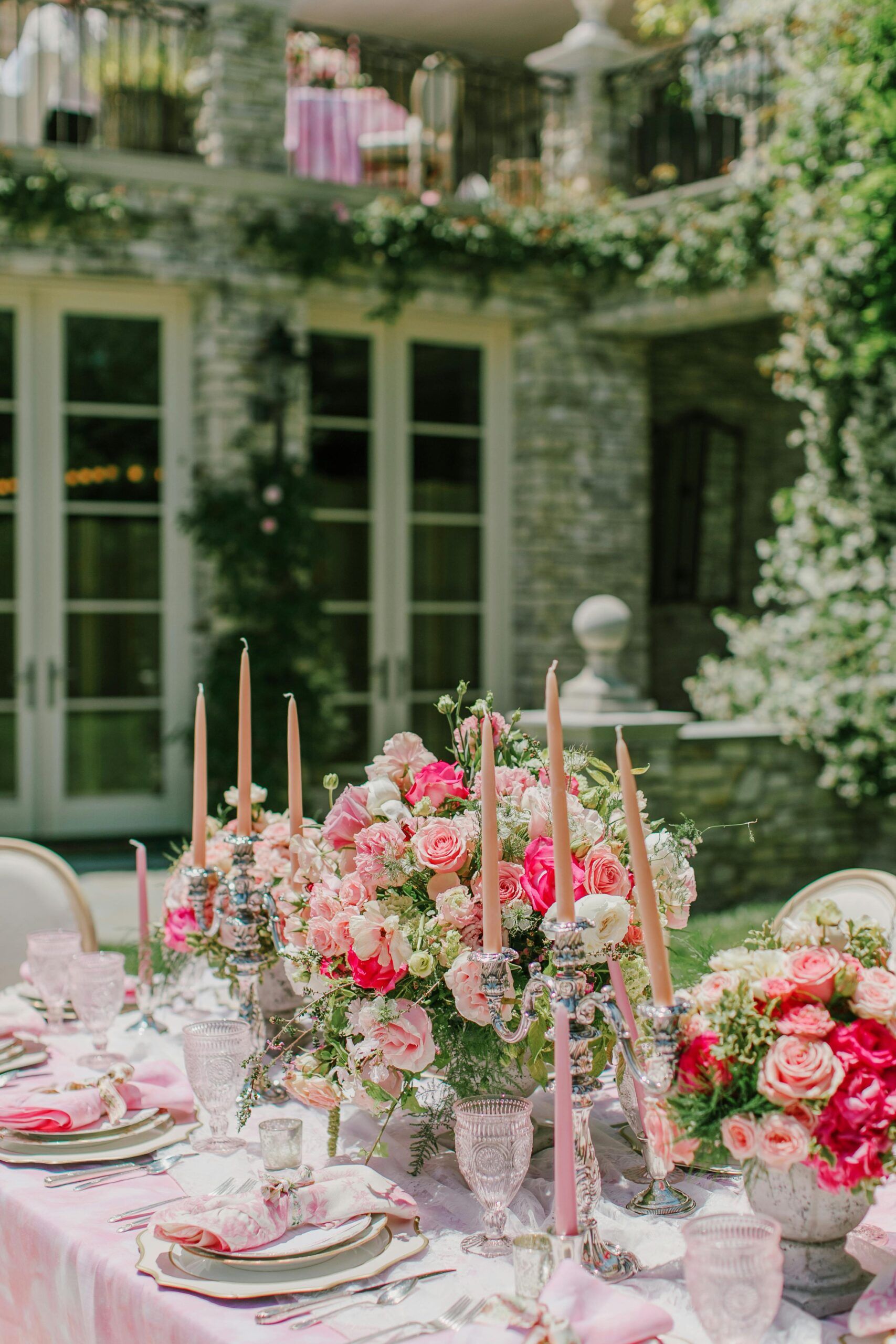 LoveShackFancy Home Line Launch at the home of Kathy Hilton