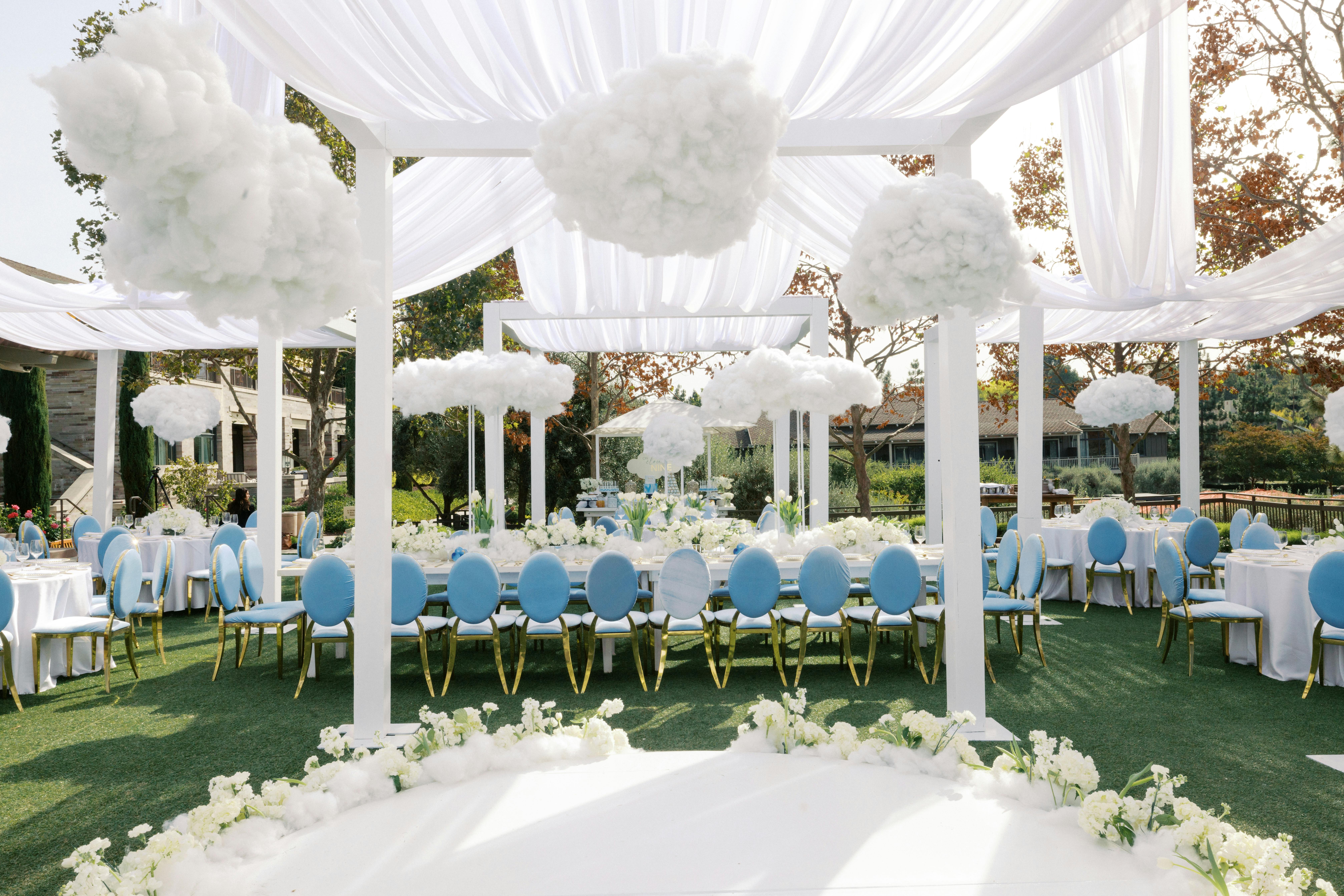Luxurious Cloud Nine Baby Shower at Rosewood Sand Hill