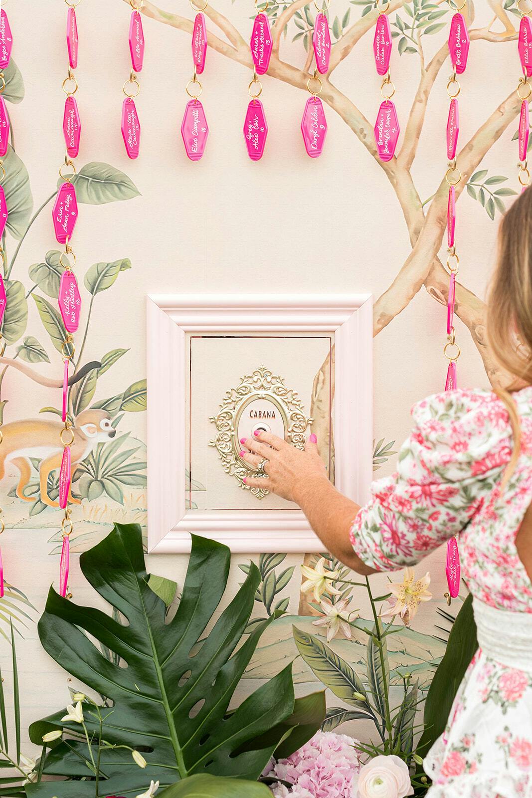 Palm Beach Hotel Inspired 50th Birthday Soiree
