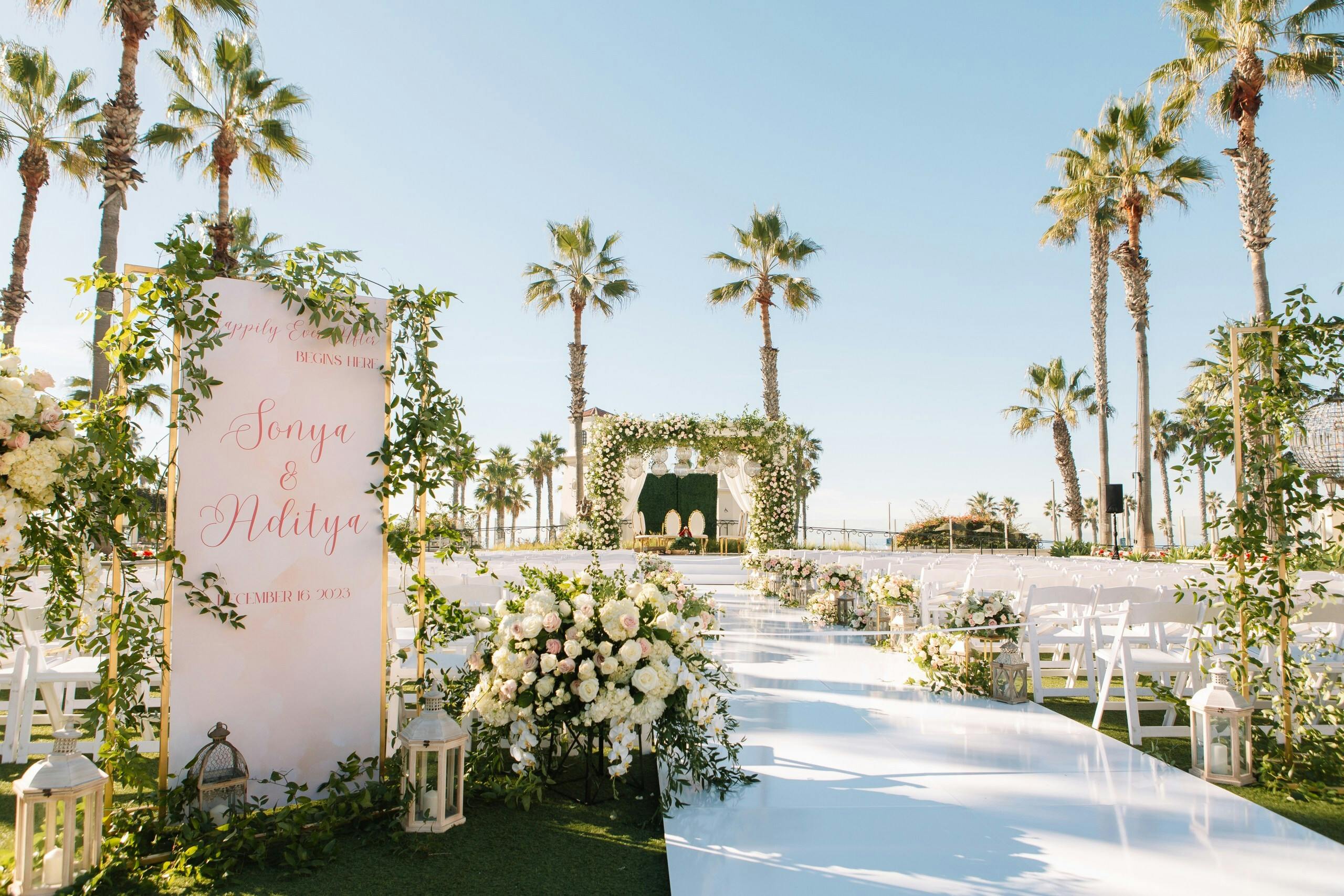 See the Elegance of this South Asian Wedding at the Hyatt Regency Huntington Beach