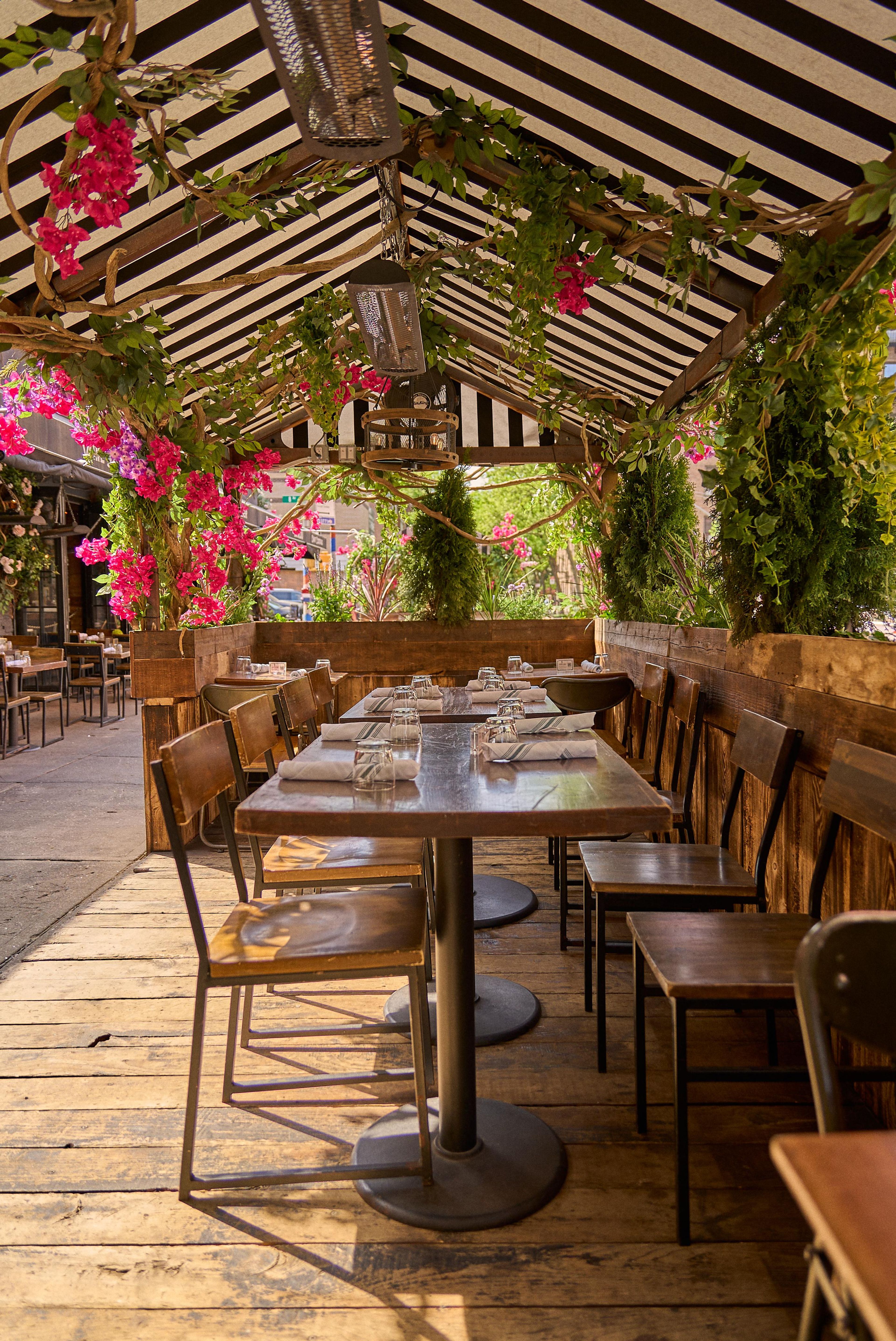 Cabanas, an event space at Loulou